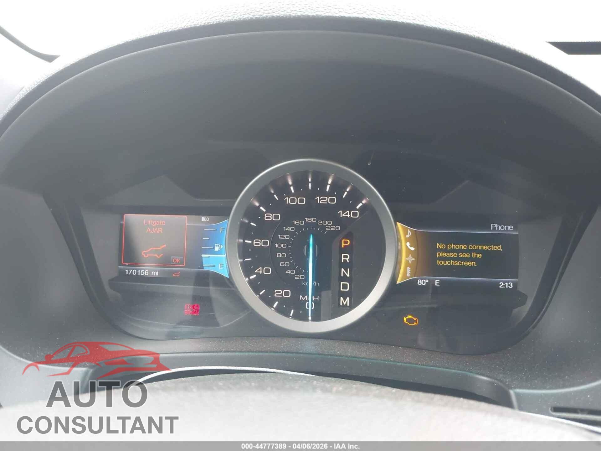 FORD EXPLORER 2013 - 1FM5K7D84DGC77784