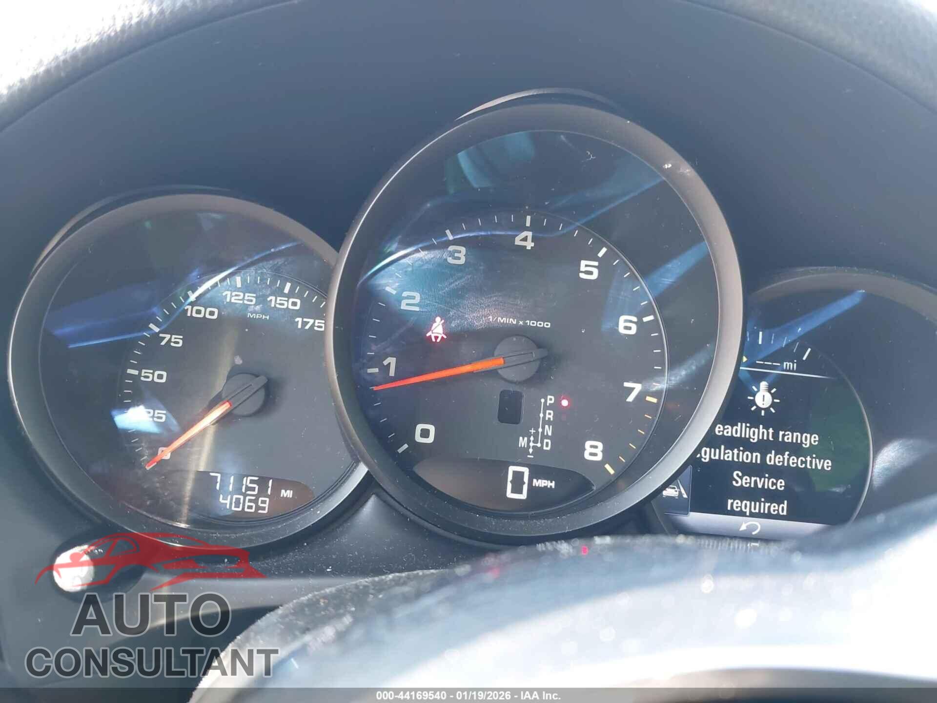 PORSCHE MACAN 2017 - WP1AA2A50HLB03595