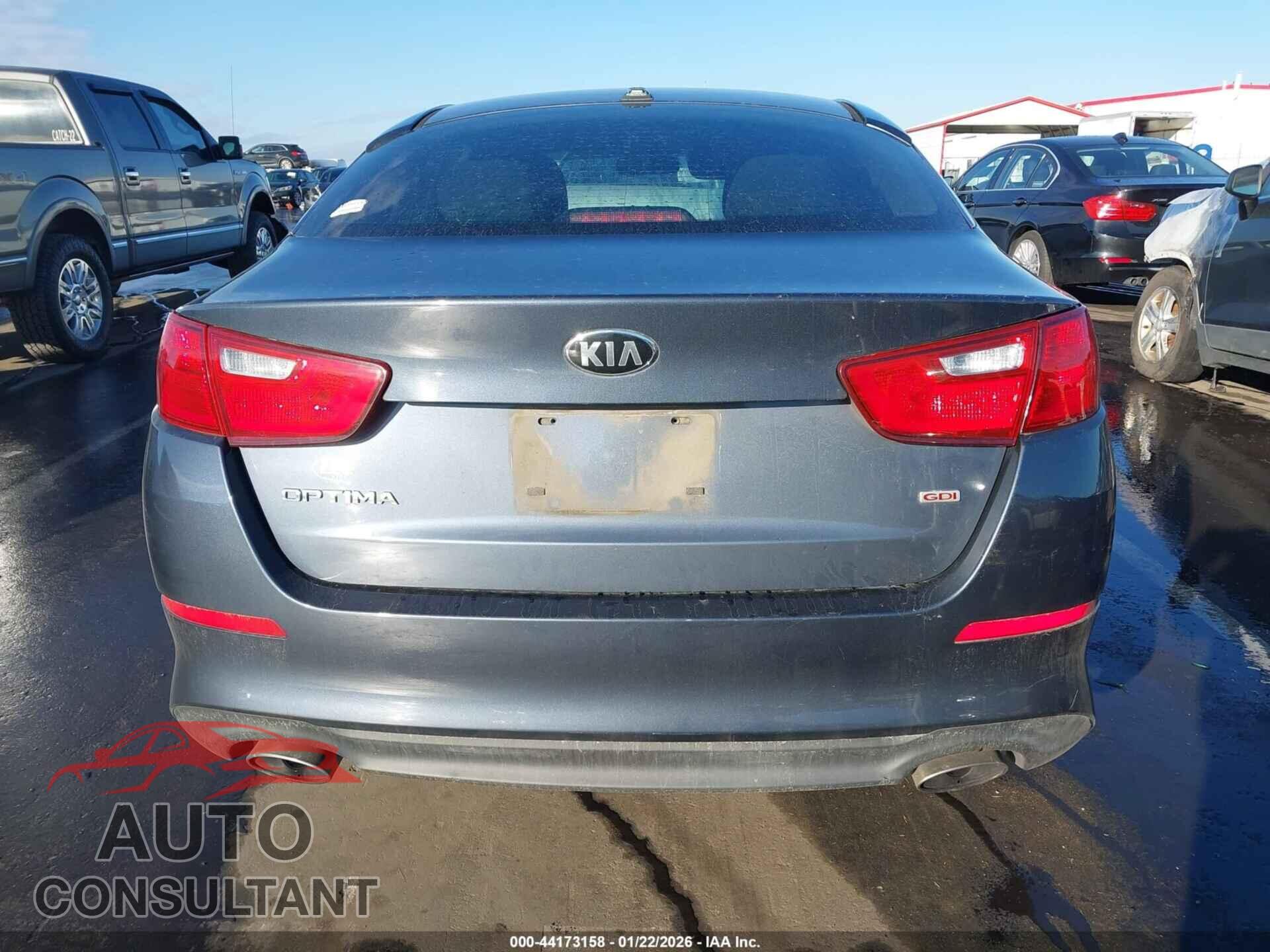 KIA OPTIMA 2015 - KNAGM4A76F5567571