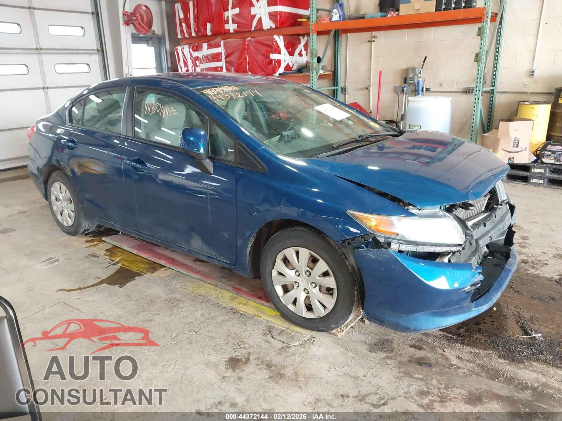 HONDA CIVIC 2012 - 19XFB2F55CE074934