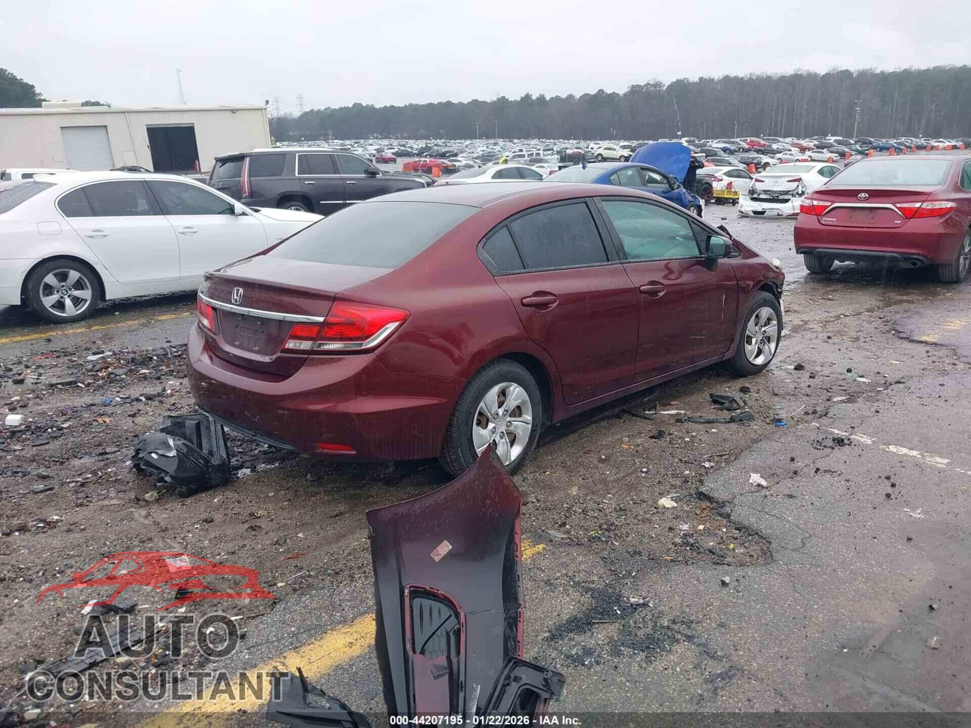 HONDA CIVIC 2014 - 19XFB2F55EE213530