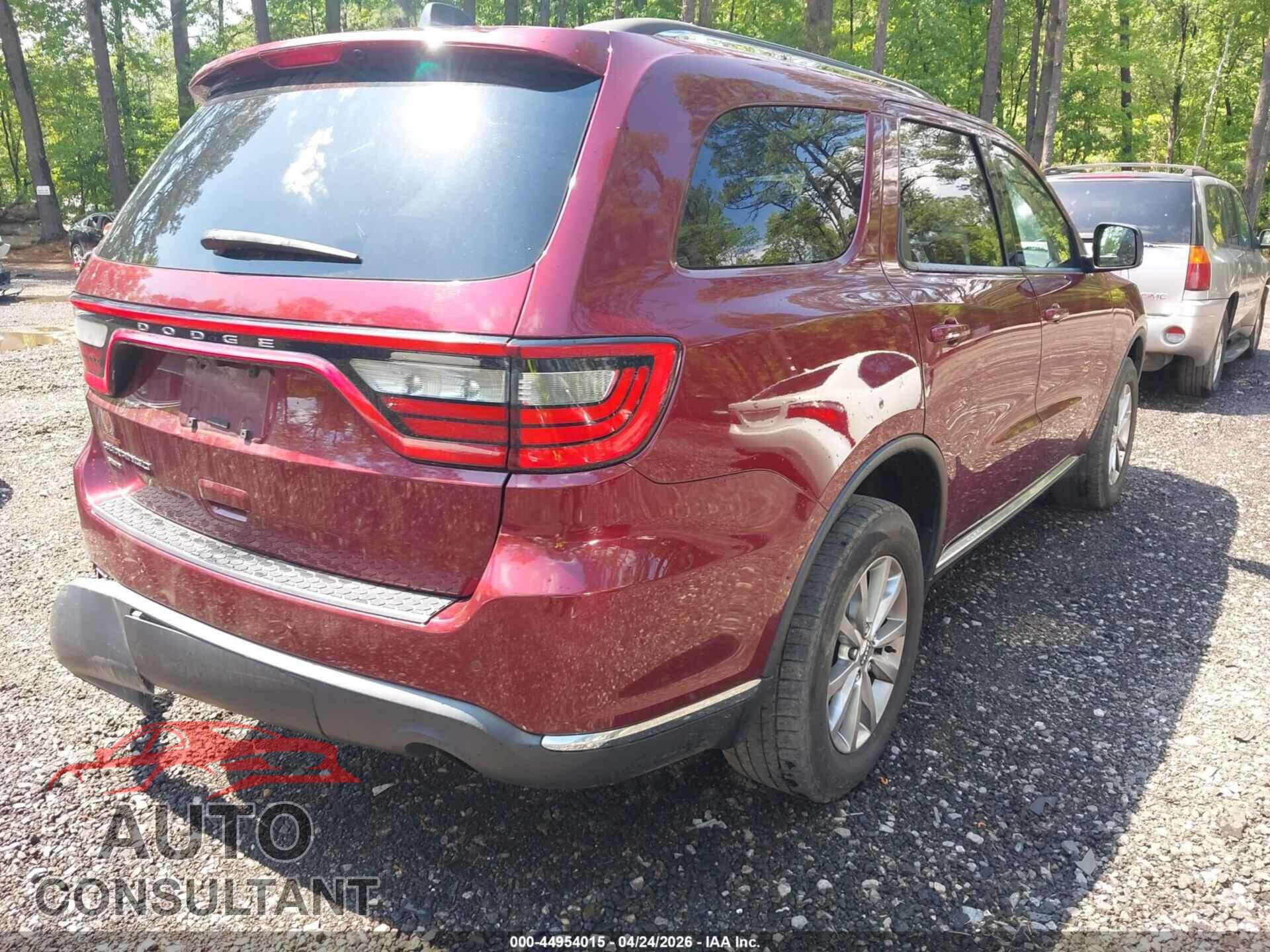 DODGE DURANGO 2017 - 1C4RDJAG5HC953858