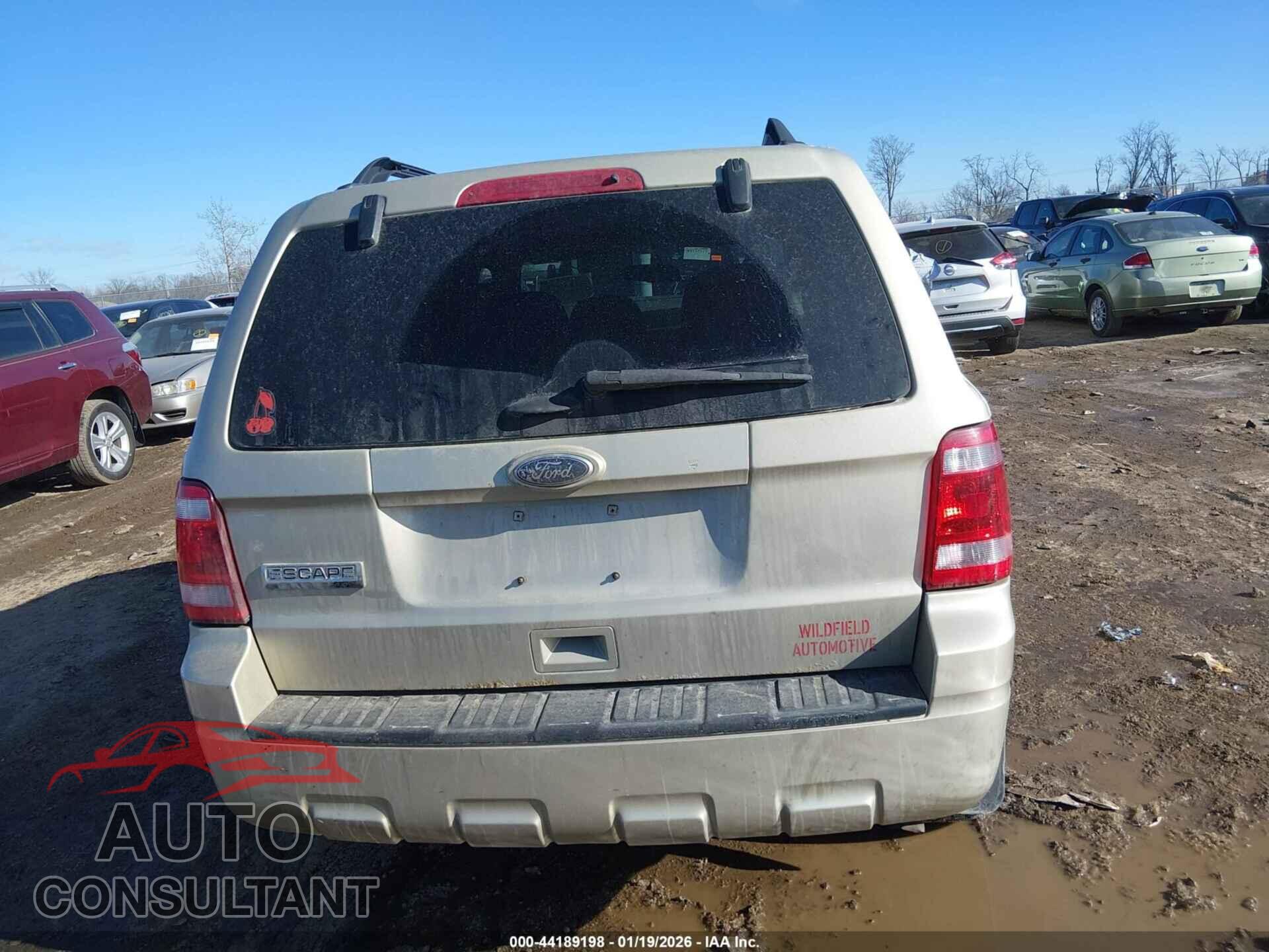 FORD ESCAPE 2012 - 1FMCU9D75CKC78555