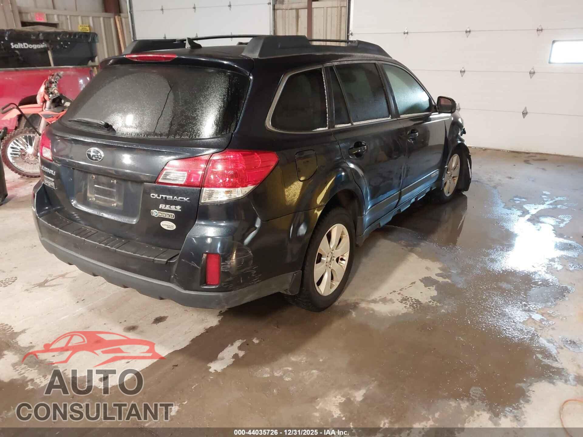 SUBARU OUTBACK 2012 - 4S4BRBLC6C3276357