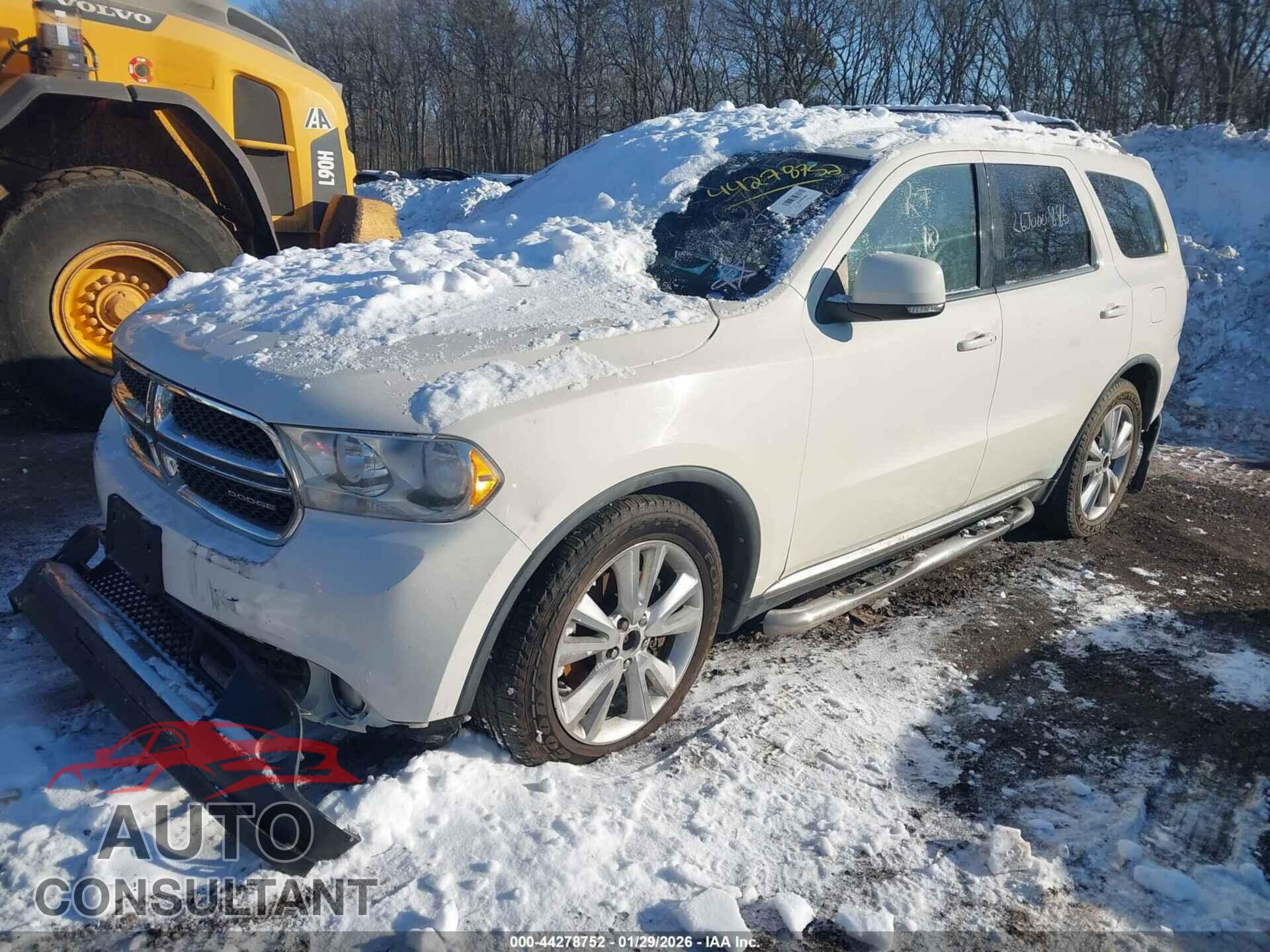 DODGE DURANGO 2012 - 1C4SDJDT9CC153664