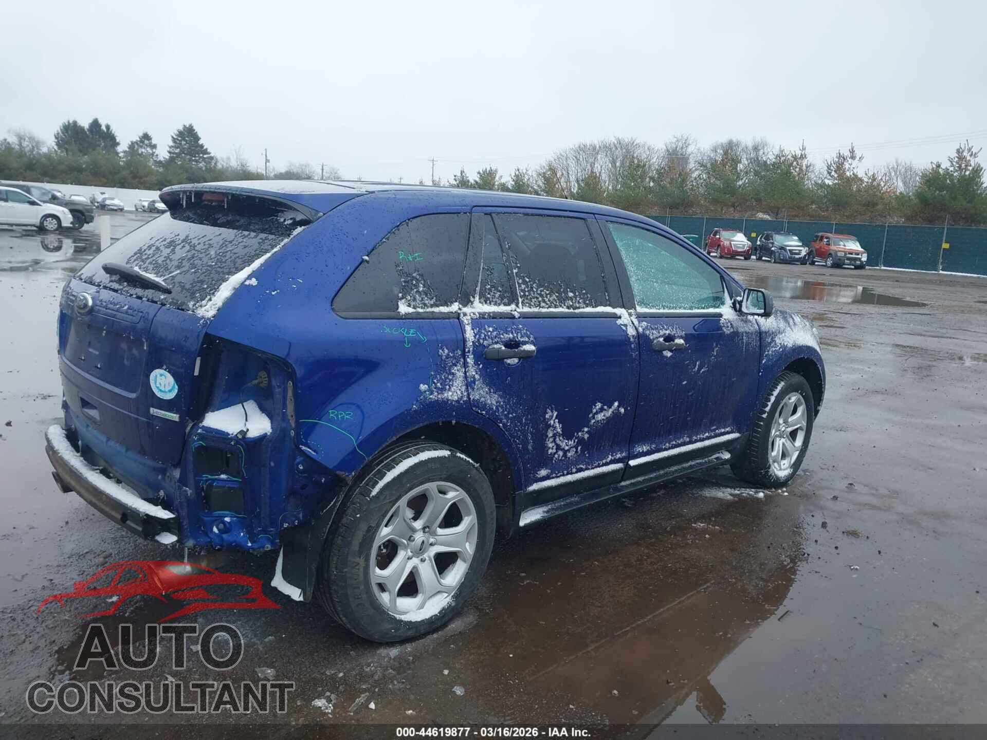 FORD EDGE 2014 - 2FMDK3G97EBA39400