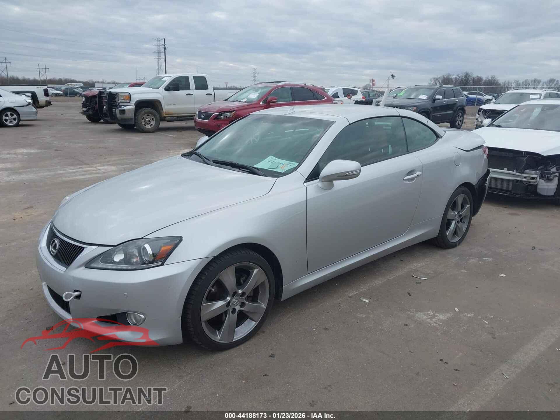 LEXUS IS 250C 2011 - JTHFF2C28B2515206