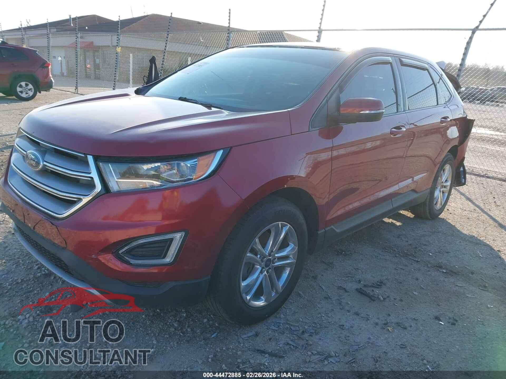 FORD EDGE 2015 - 2FMTK3J87FBB41728