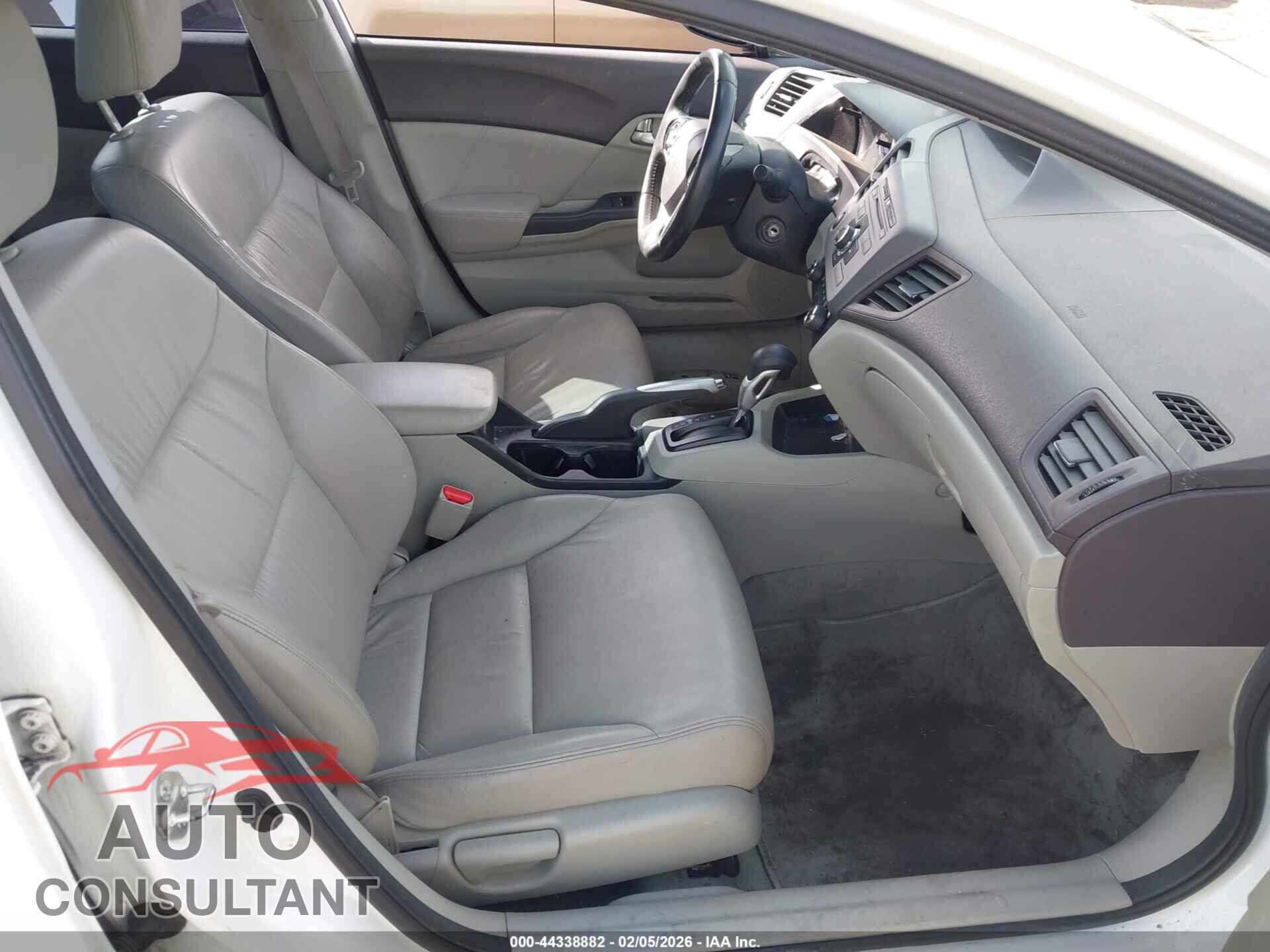 HONDA CIVIC 2012 - 19XFB2F91CE300146