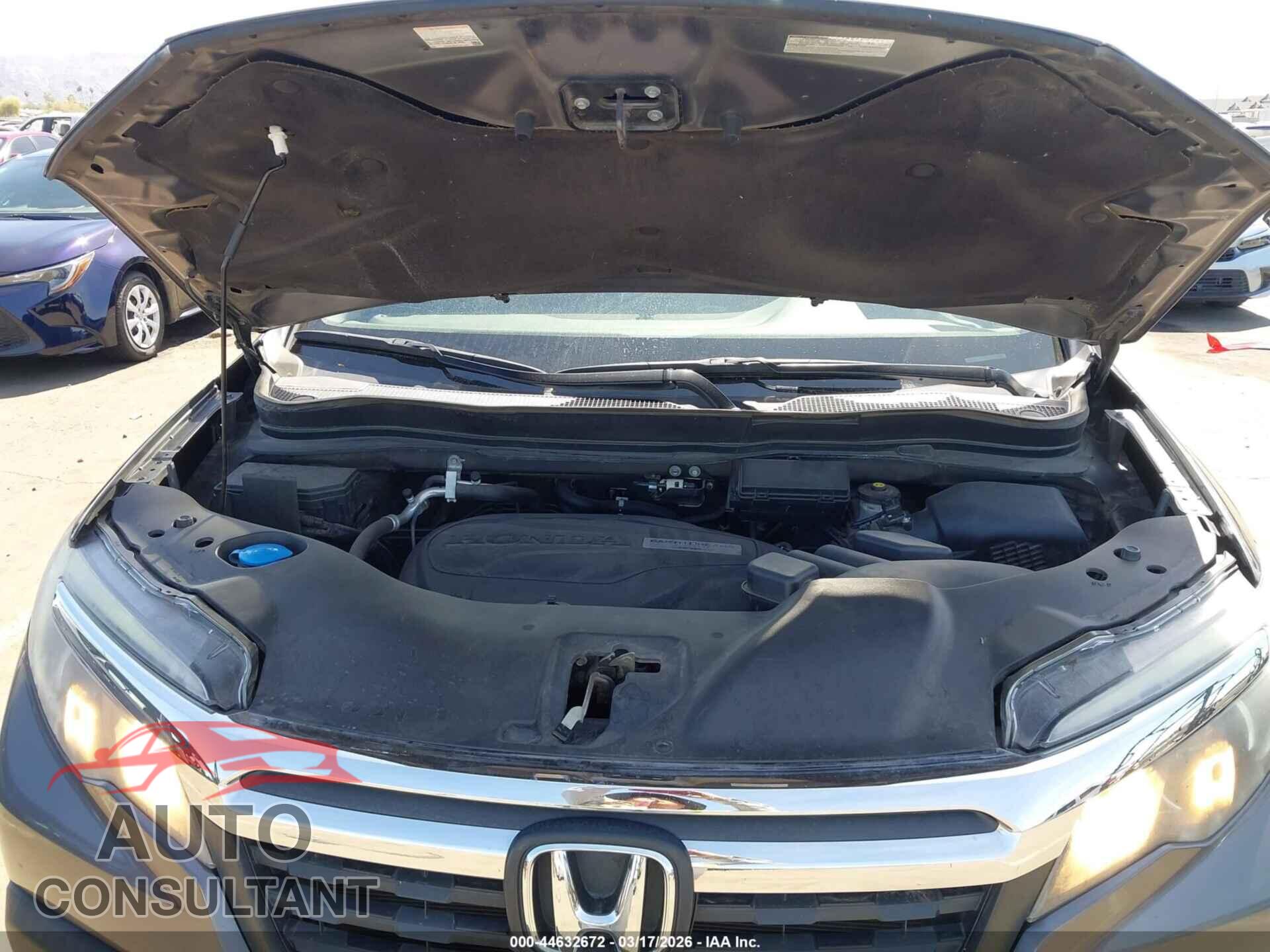 HONDA RIDGELINE 2019 - 5FPYK2F64KB001622