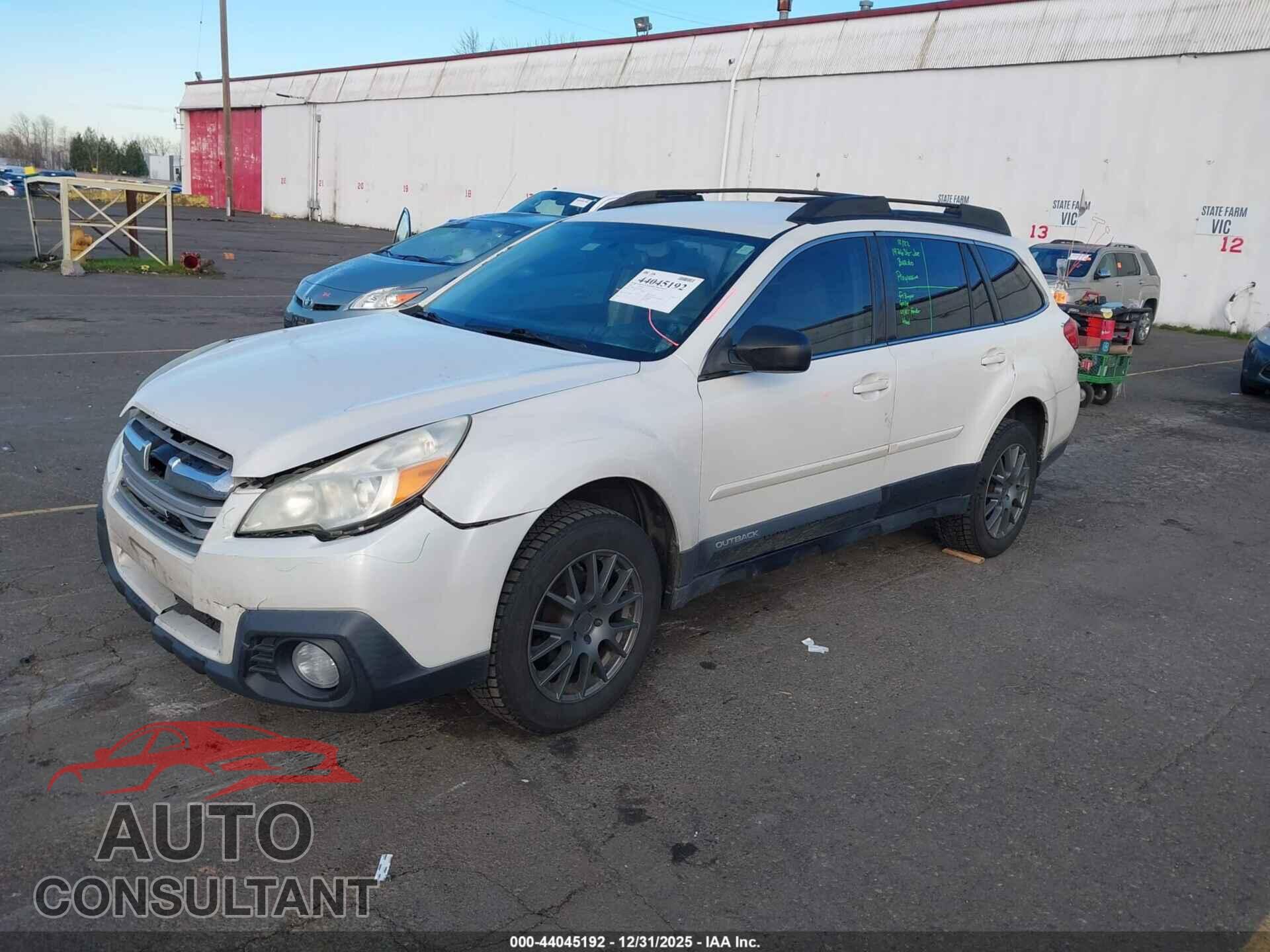 SUBARU OUTBACK 2014 - 4S4BRCAC4E3240470
