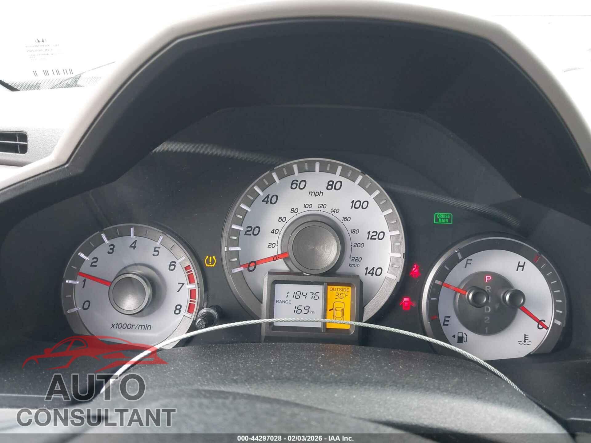 HONDA PILOT 2013 - 5FNYF4H55DB035536