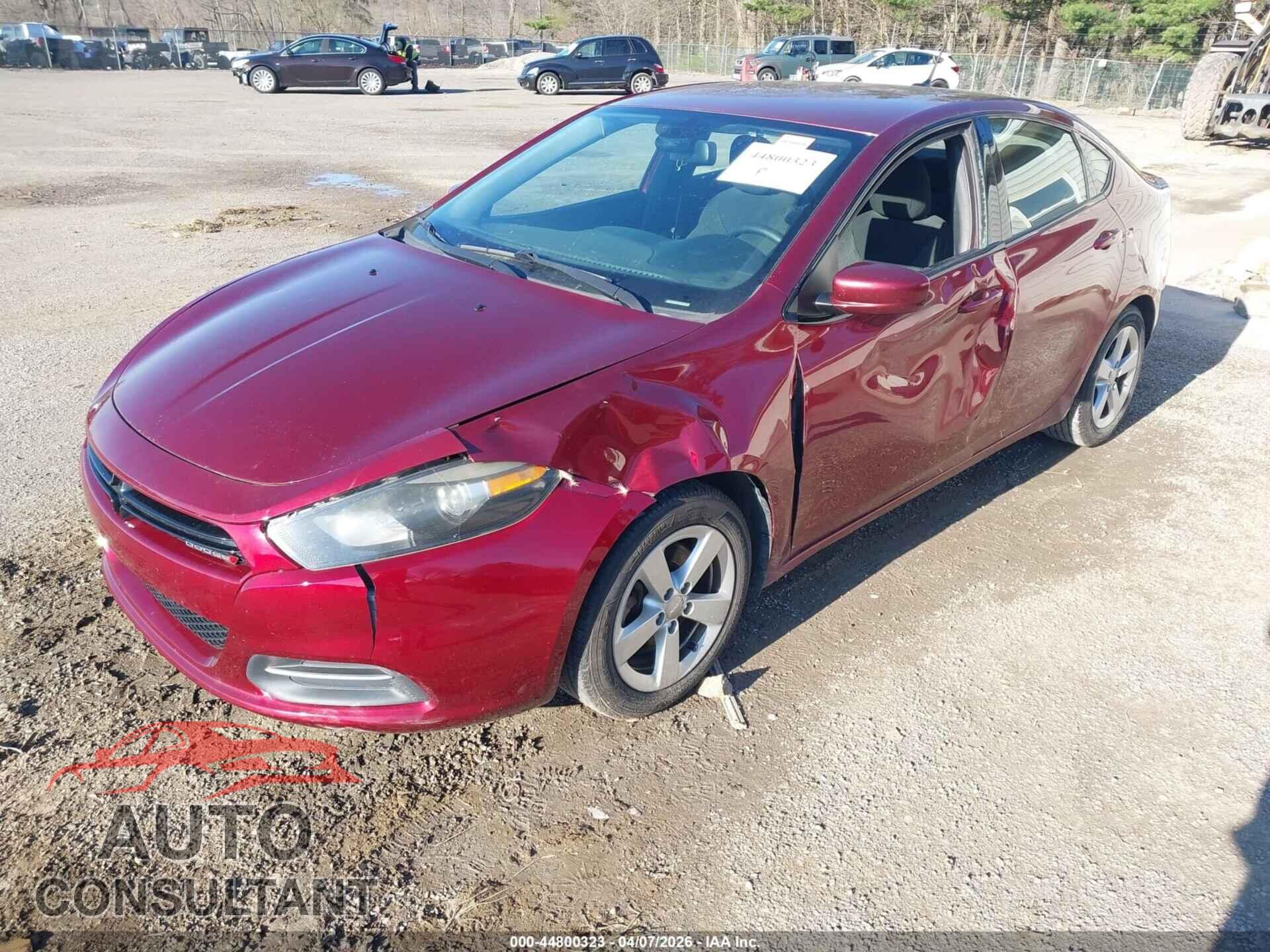 DODGE DART 2015 - 1C3CDFBB2FD374389