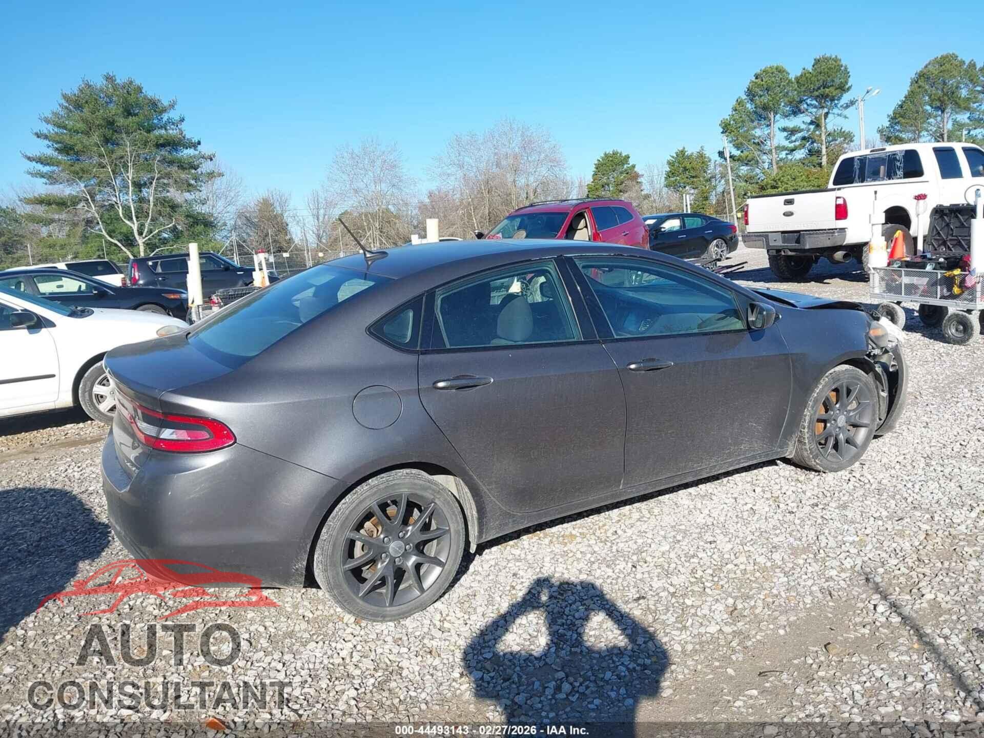 DODGE DART 2015 - 1C3CDFBB5FD302103