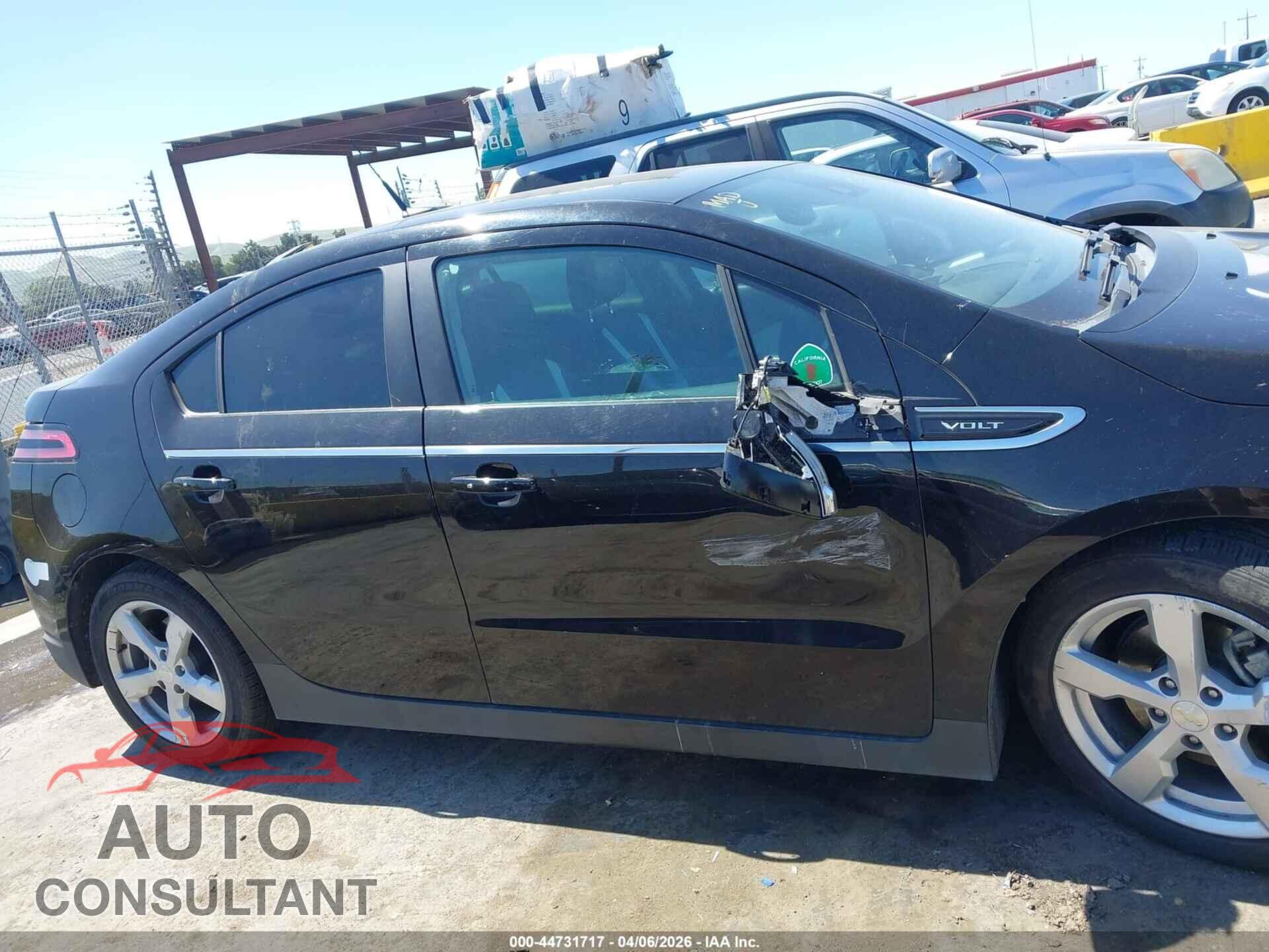 CHEVROLET VOLT 2013 - 1G1RF6E40DU113202