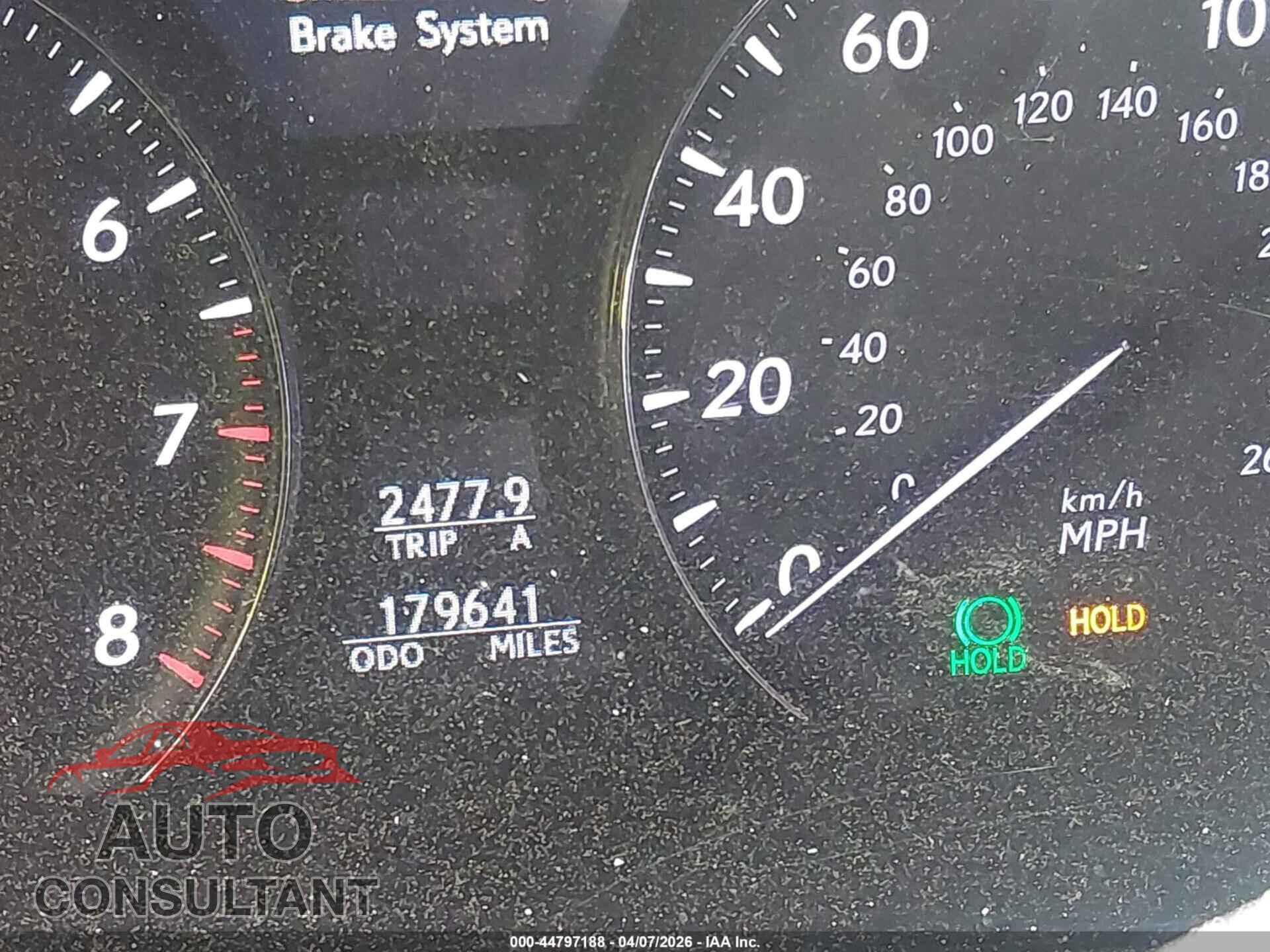 LEXUS LS 460 2010 - JTHGL1EF3A5039483