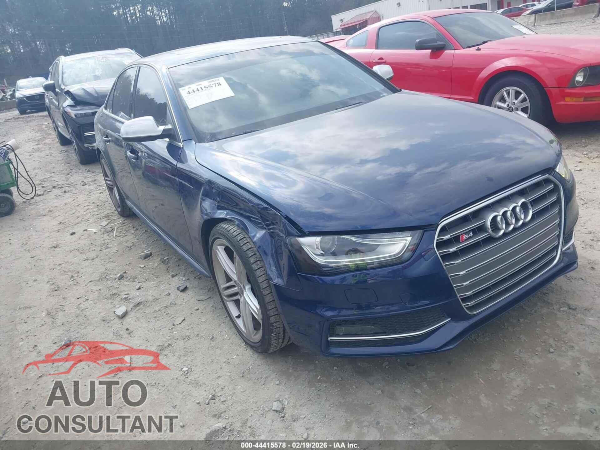 AUDI S4 2013 - WAUBGAFL3DA123042