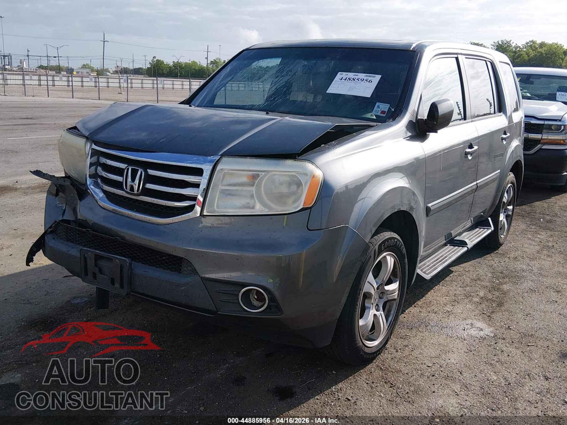 HONDA PILOT 2012 - 5FNYF3H69CB020748