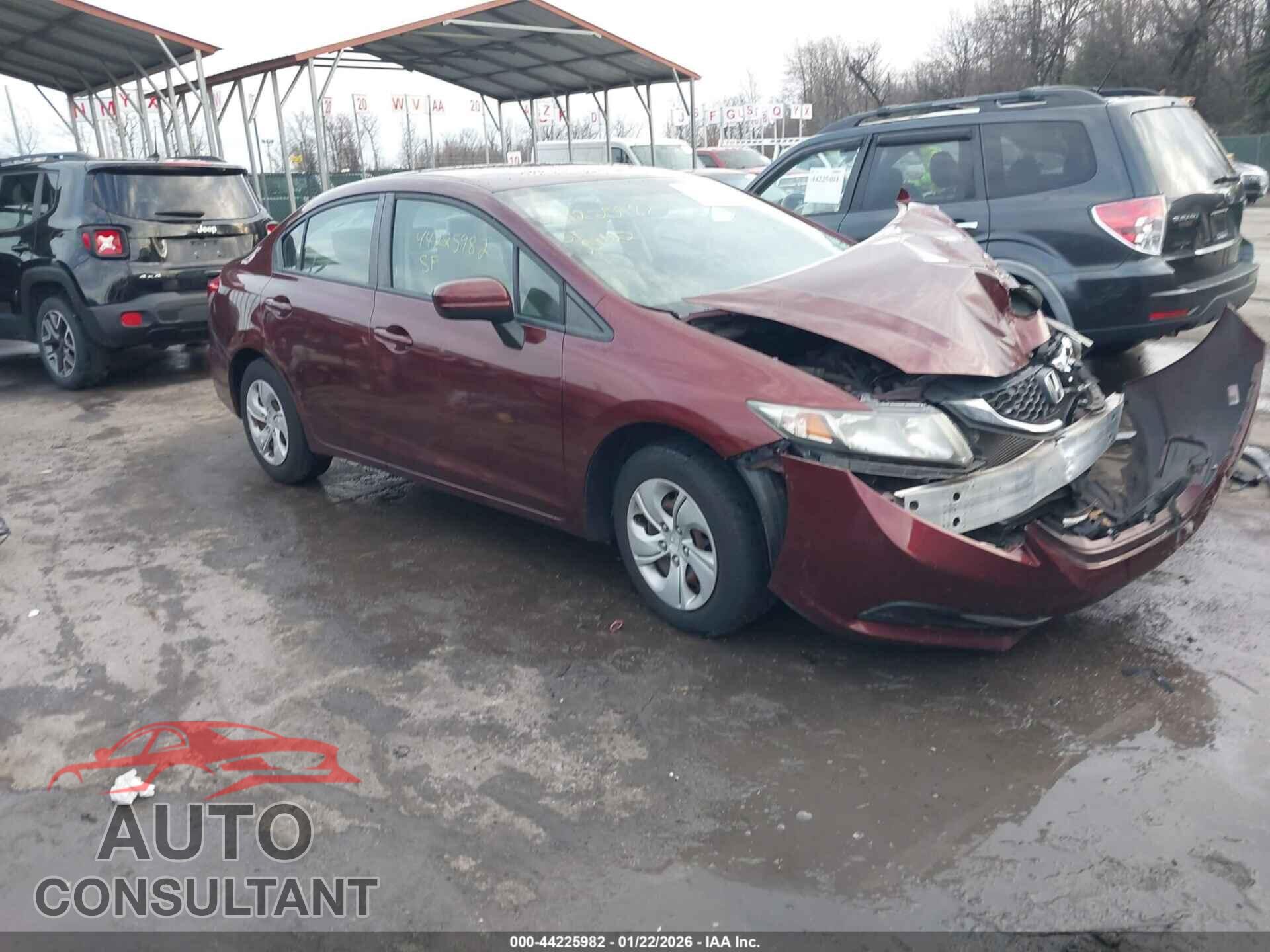 HONDA CIVIC 2014 - 19XFB2F5XEE222059