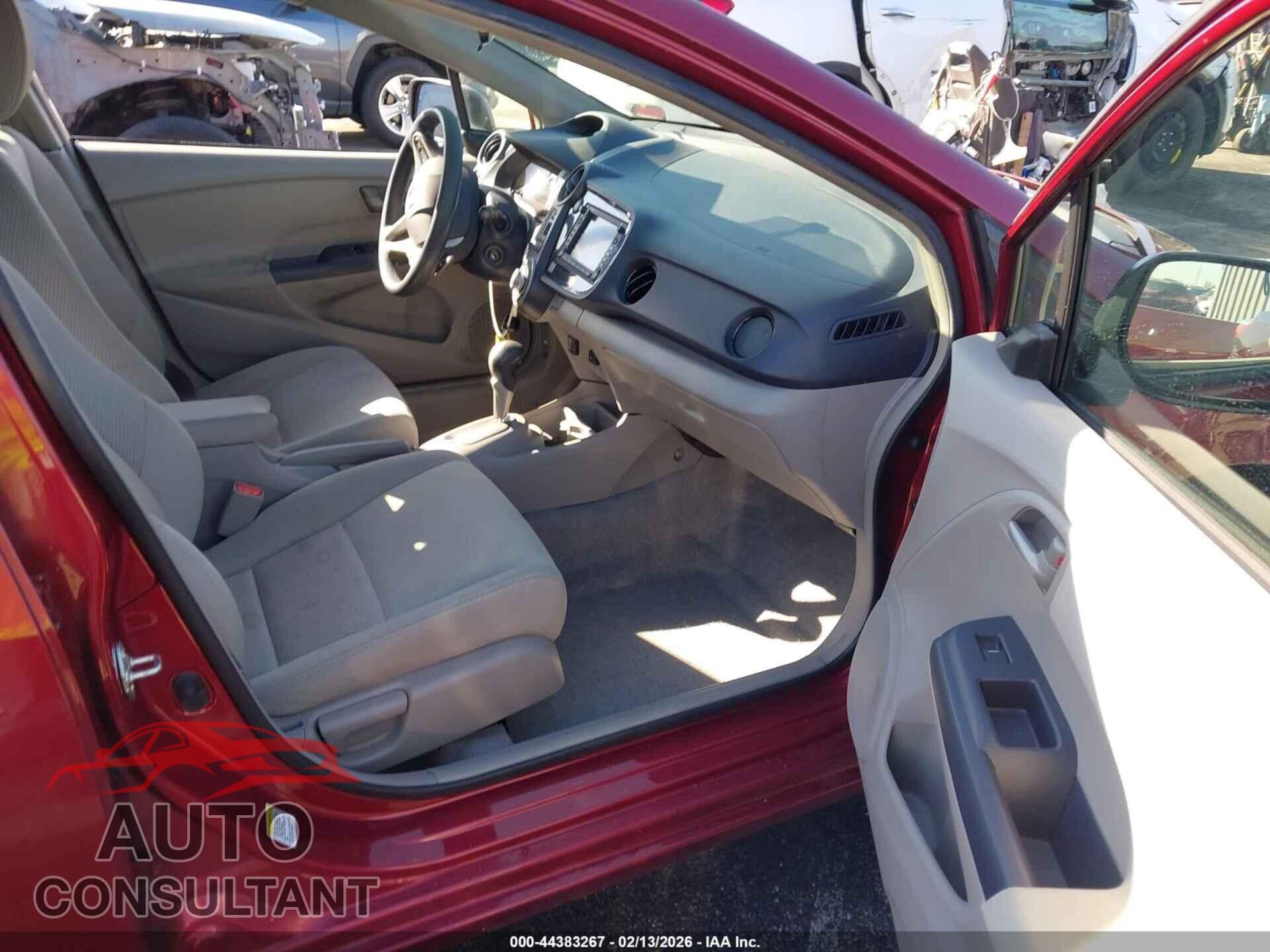 HONDA INSIGHT 2010 - JHMZE2H77AS033698