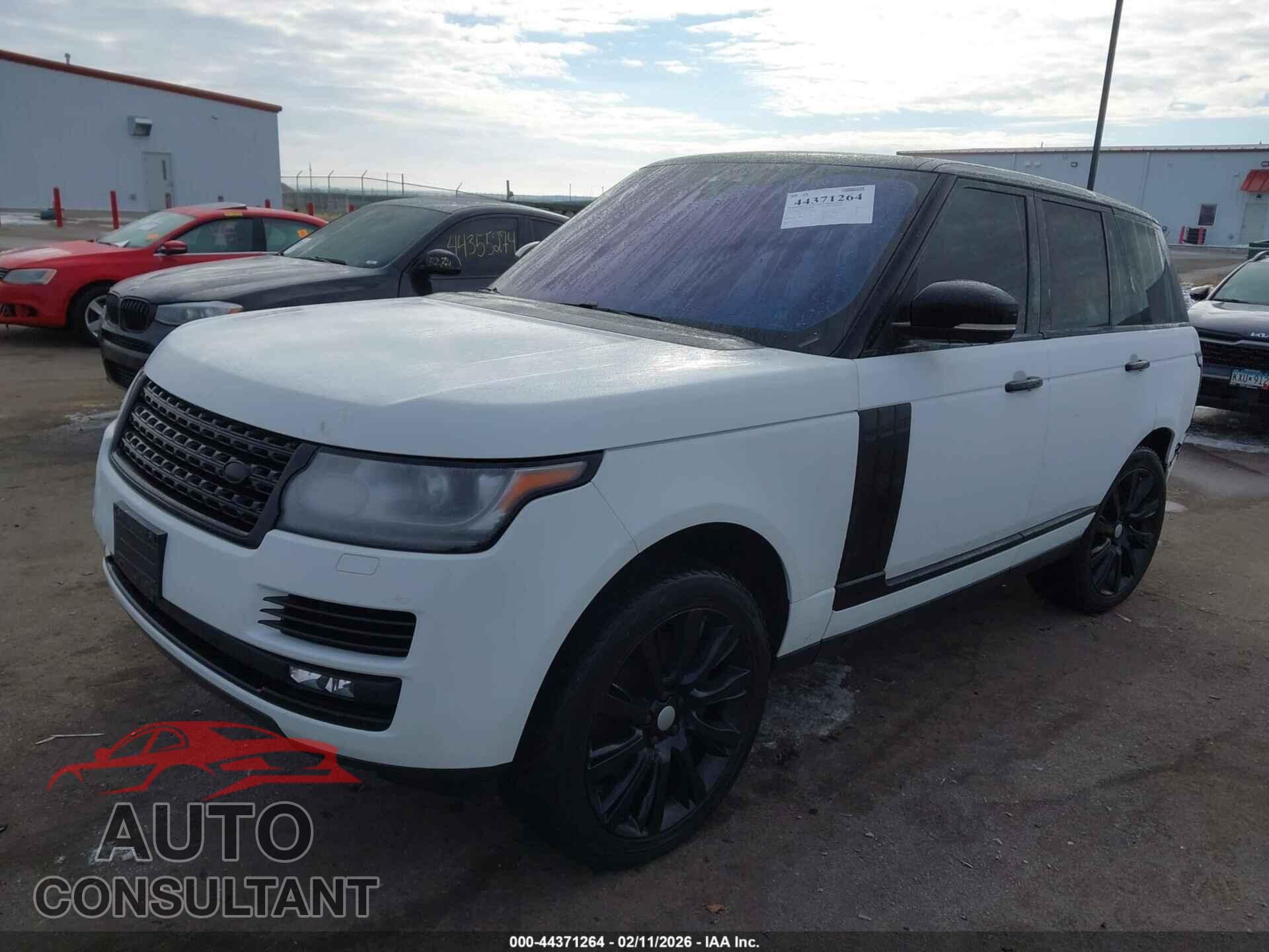 LAND ROVER RANGE ROVER 2017 - SALGS2FEXHA357398