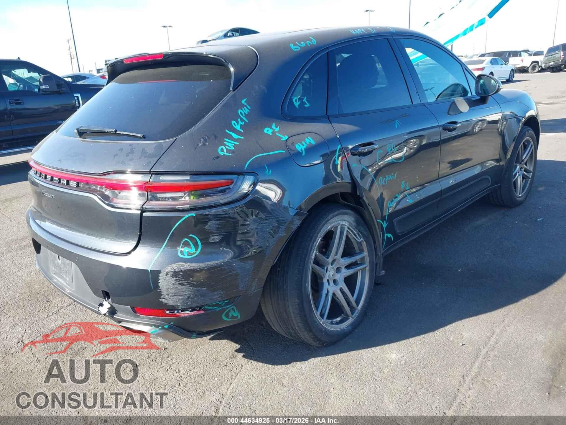 PORSCHE MACAN 2020 - WP1AA2A54LLB08243