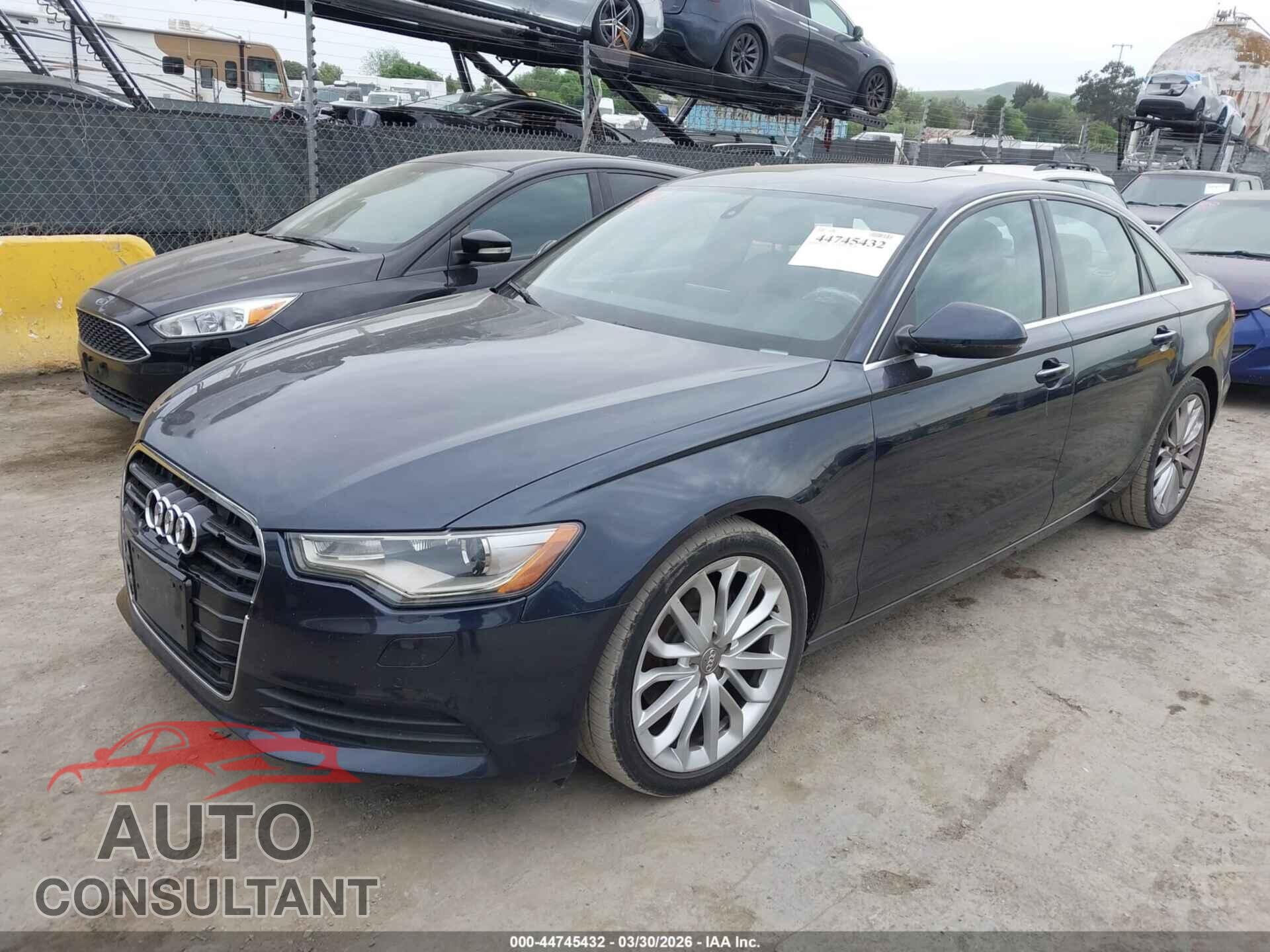 AUDI A6 2013 - WAUDFAFC2DN026273
