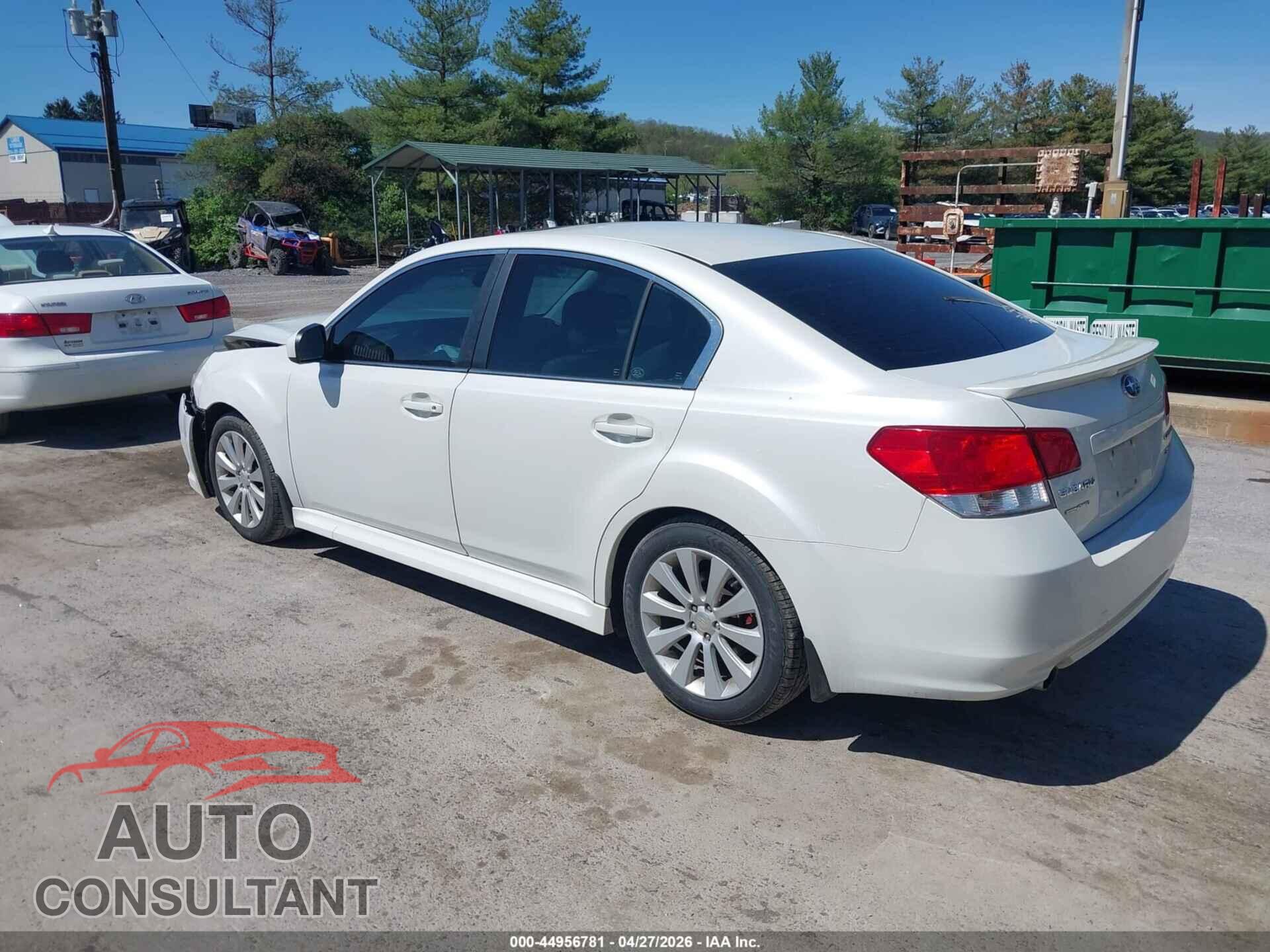 SUBARU LEGACY 2010 - 4S3BMDL67A2225896