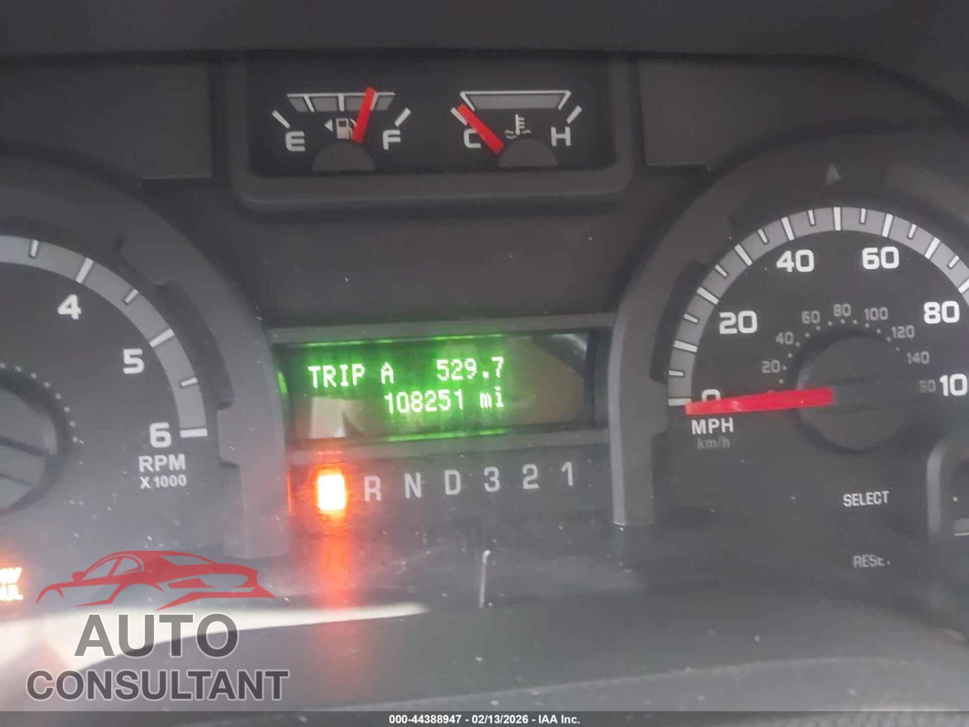 FORD E-350 CUTAWAY 2012 - 1FDWE3FL1CDA40868