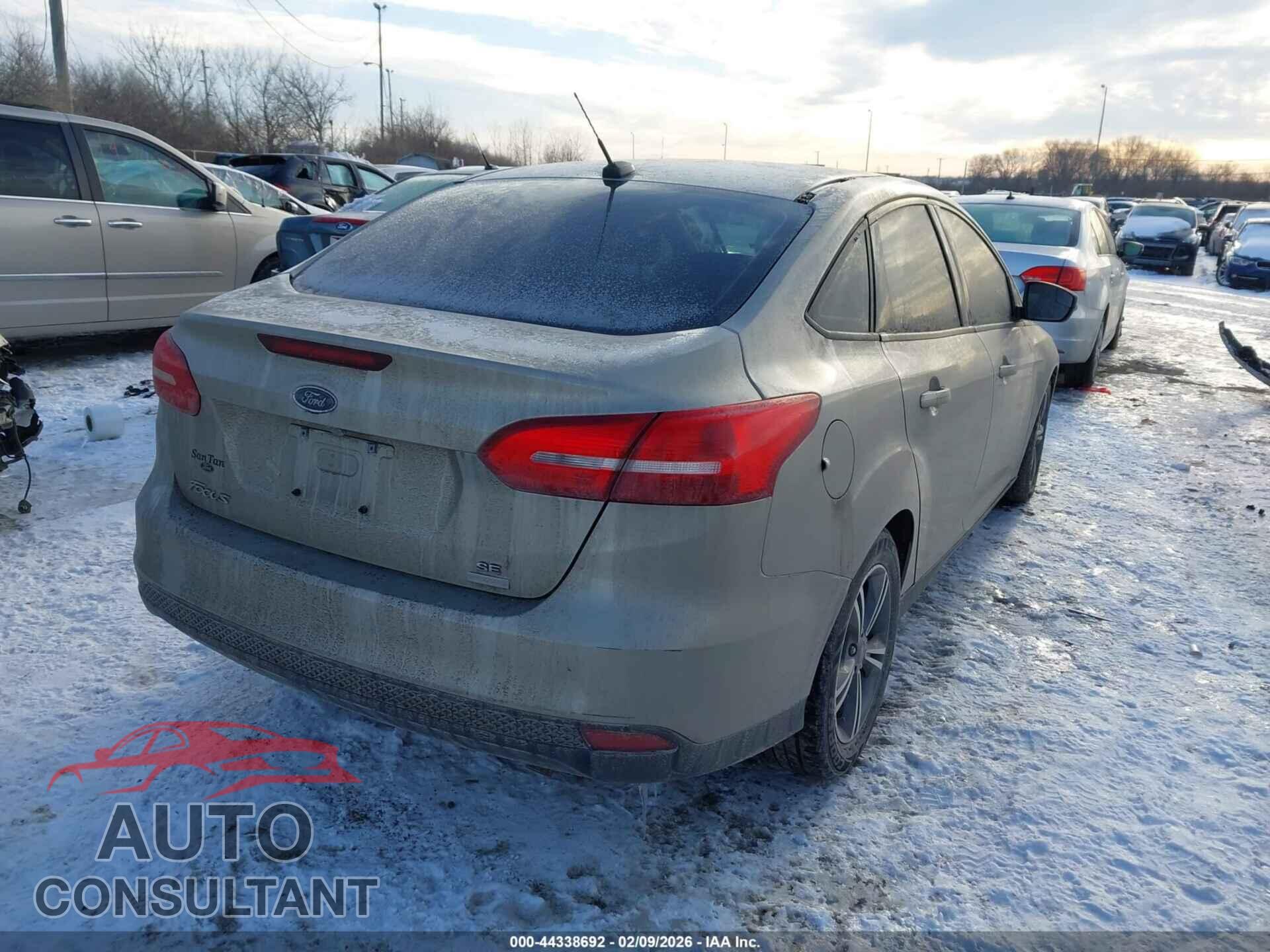 FORD FOCUS 2016 - 1FADP3FE6GL221456