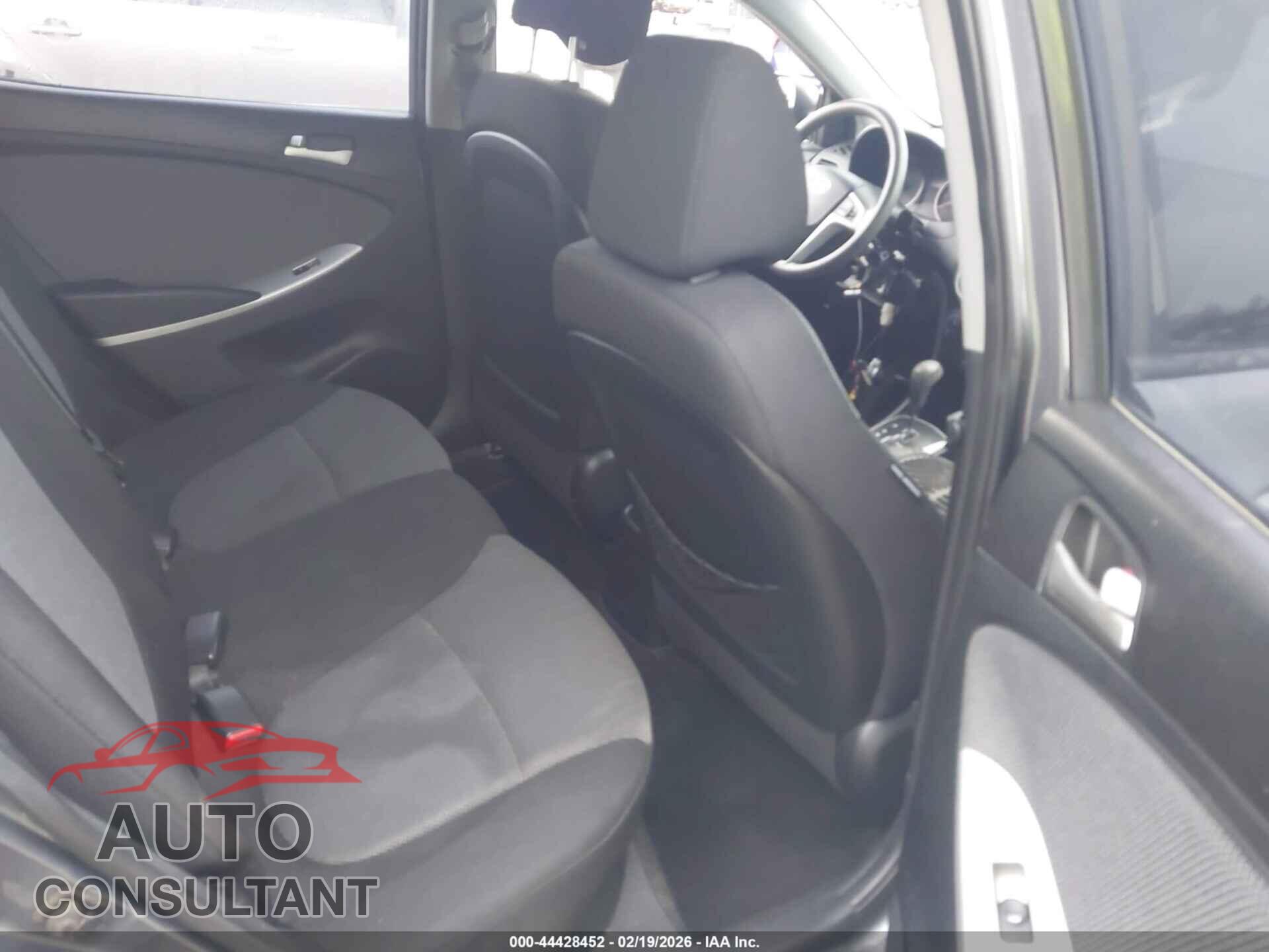 HYUNDAI ACCENT 2013 - KMHCT5AE0DU080079