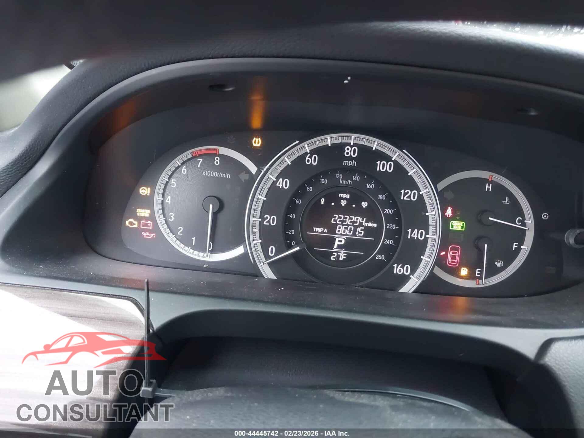 HONDA ACCORD 2016 - 1HGCR2F71GA009475