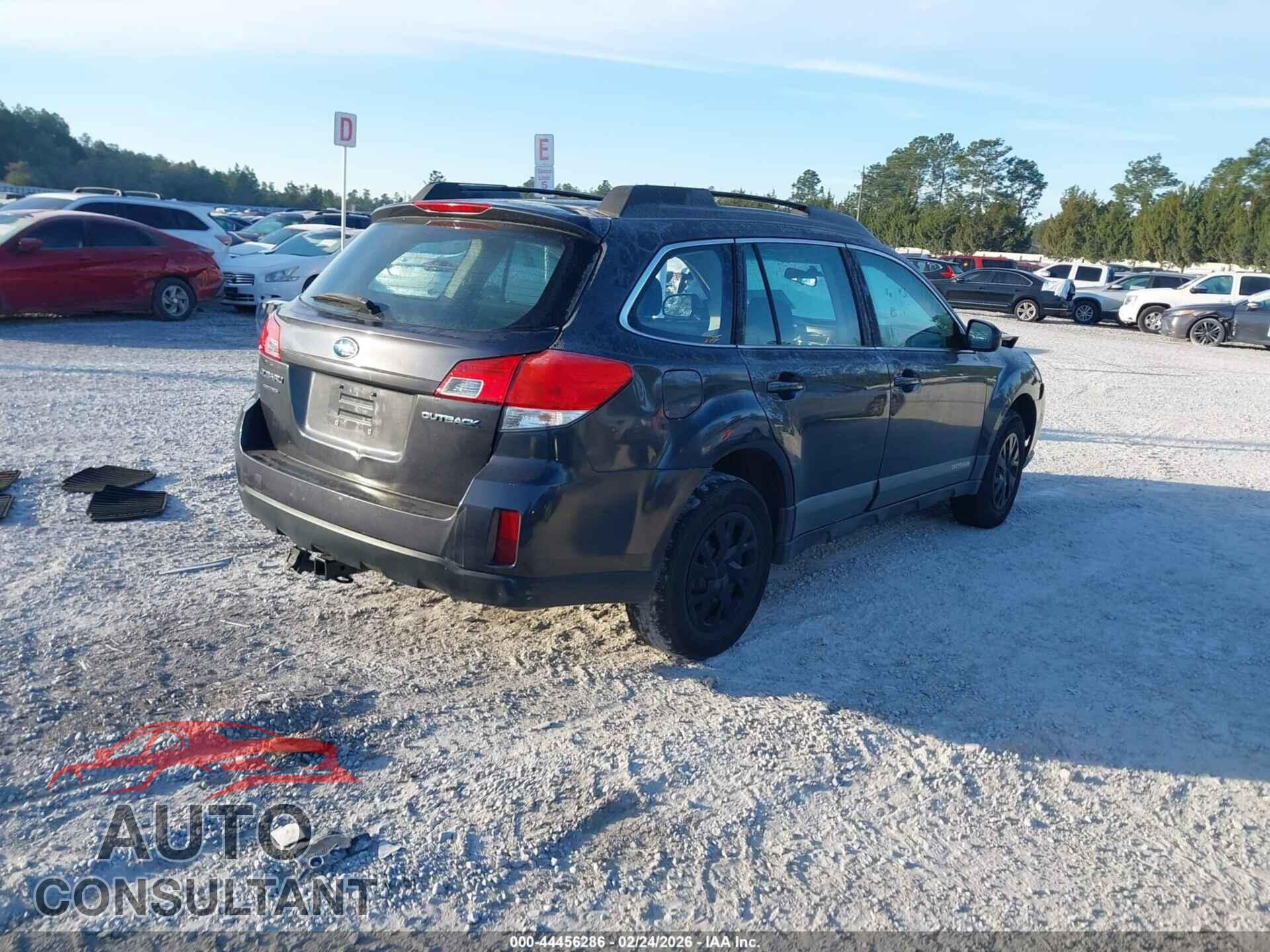 SUBARU OUTBACK 2010 - 4S4BRCAC1A3322022