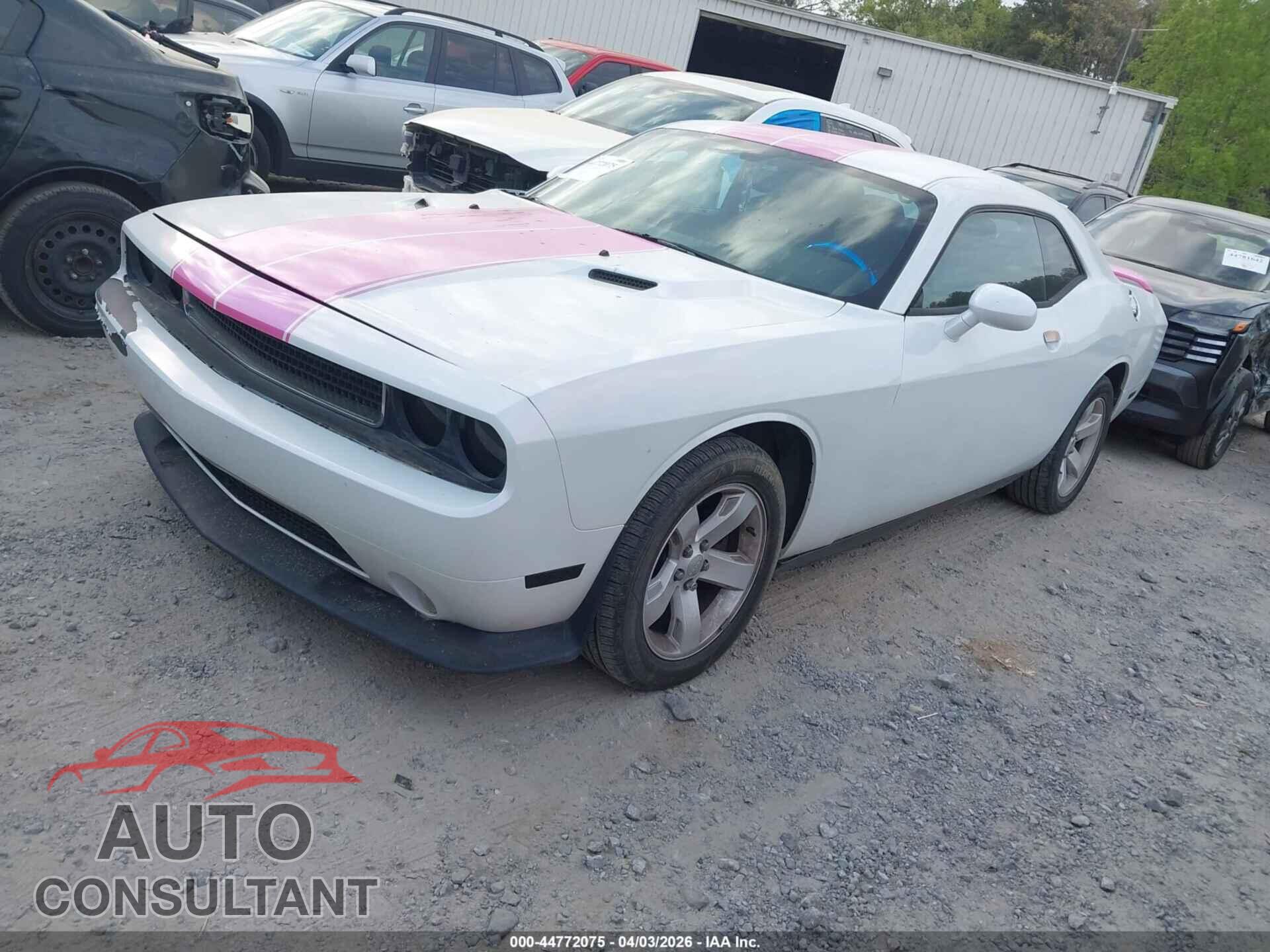 DODGE CHALLENGER 2012 - 2C3CDYAG7CH292486