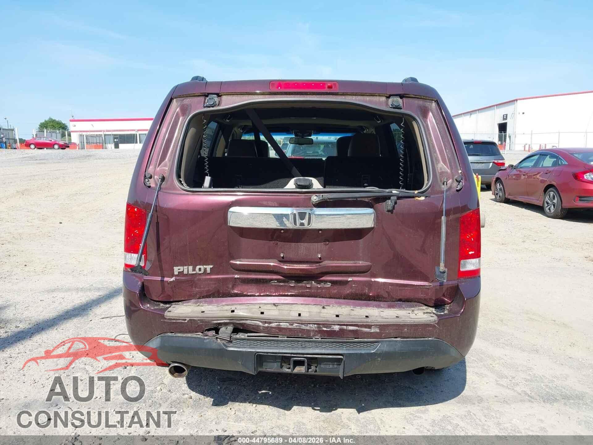 HONDA PILOT 2012 - 5FNYF3H51CB027409