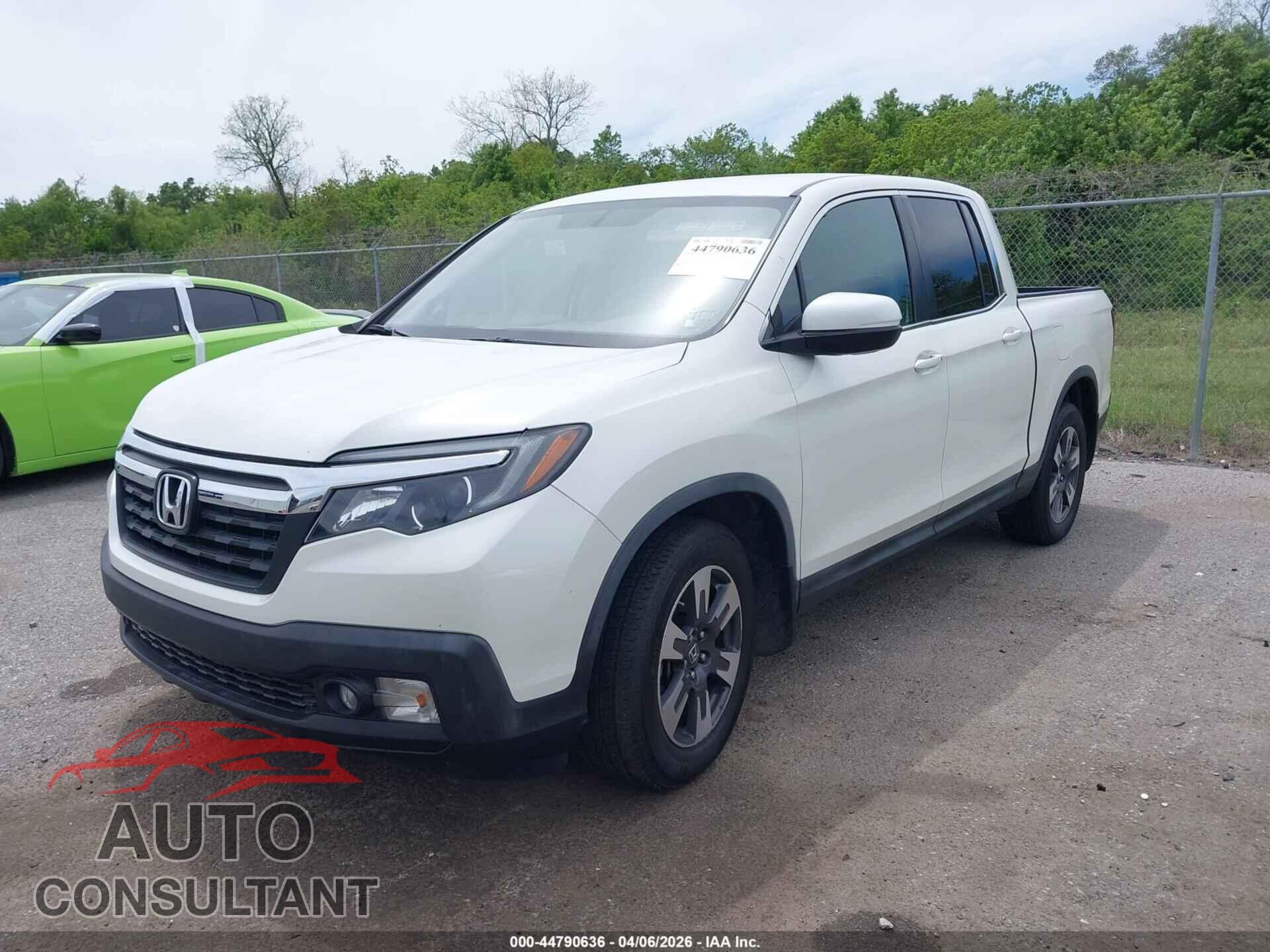 HONDA RIDGELINE 2017 - 5FPYK2F67HB009299