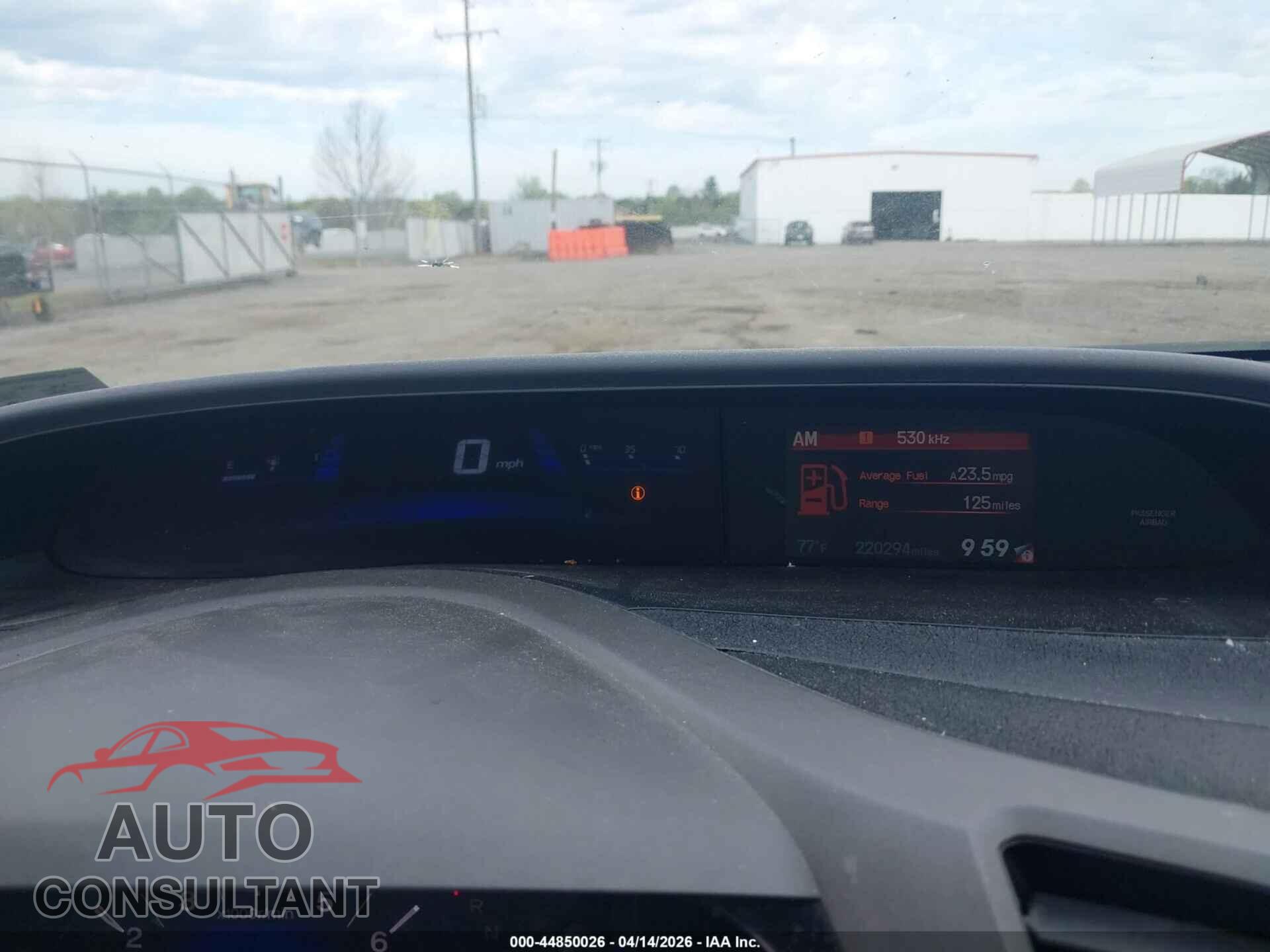 HONDA CIVIC 2012 - 2HGFG3B86CH537855