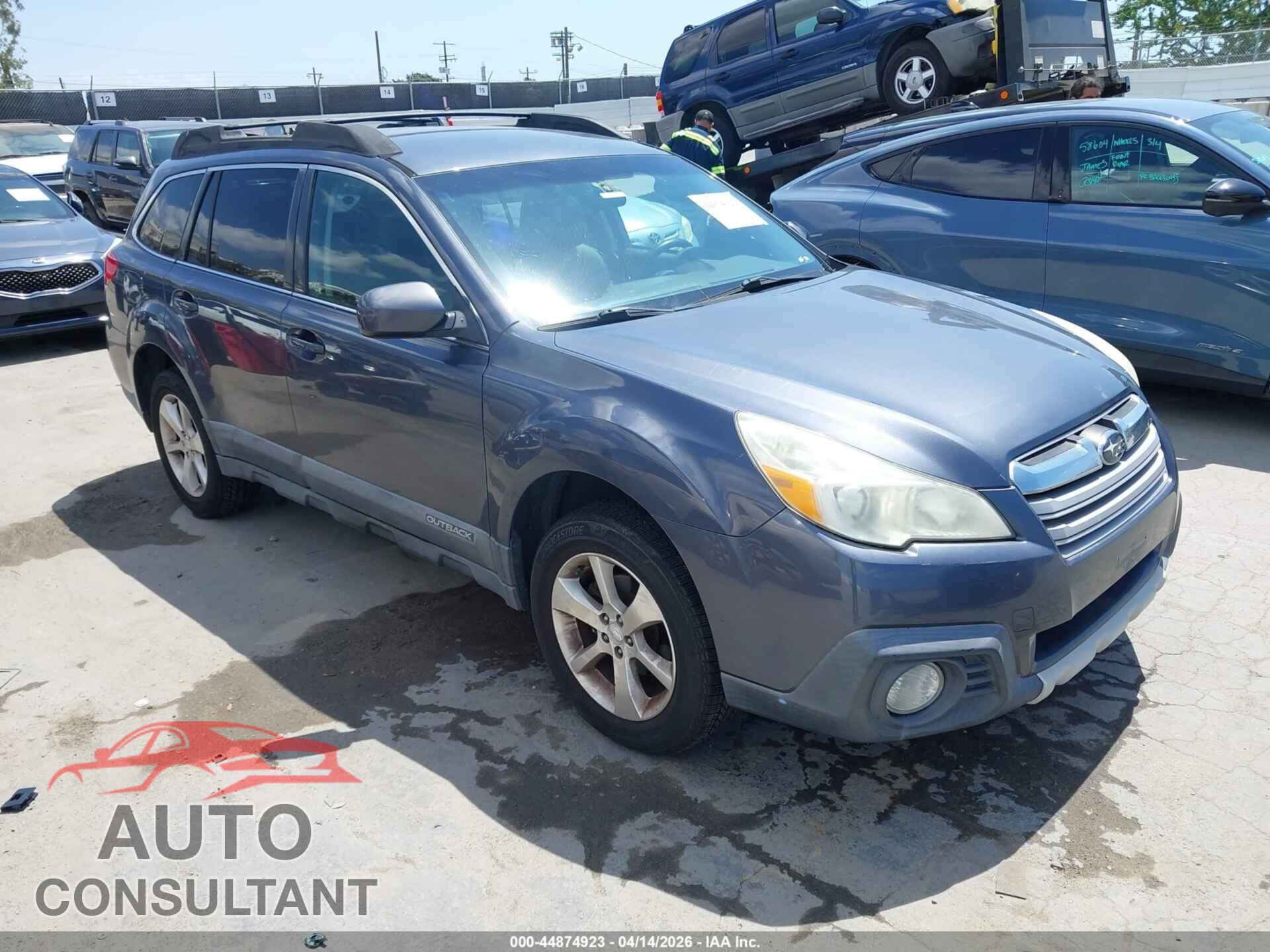 SUBARU OUTBACK 2014 - 4S4BRBKC2E3264078