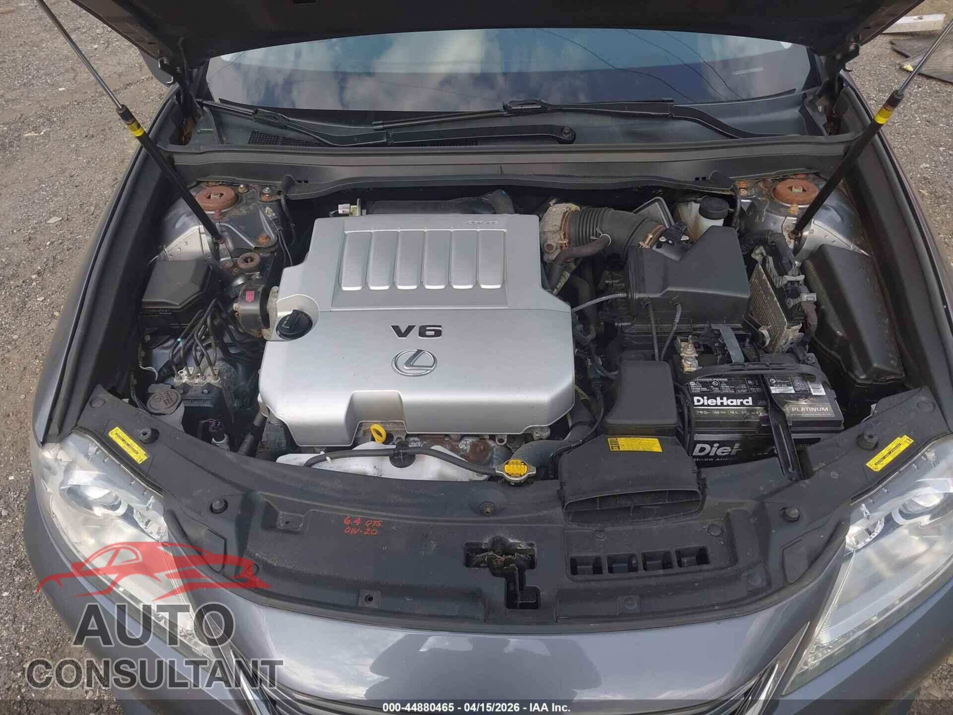 LEXUS ES 350 2013 - JTHBK1GG2D2053495