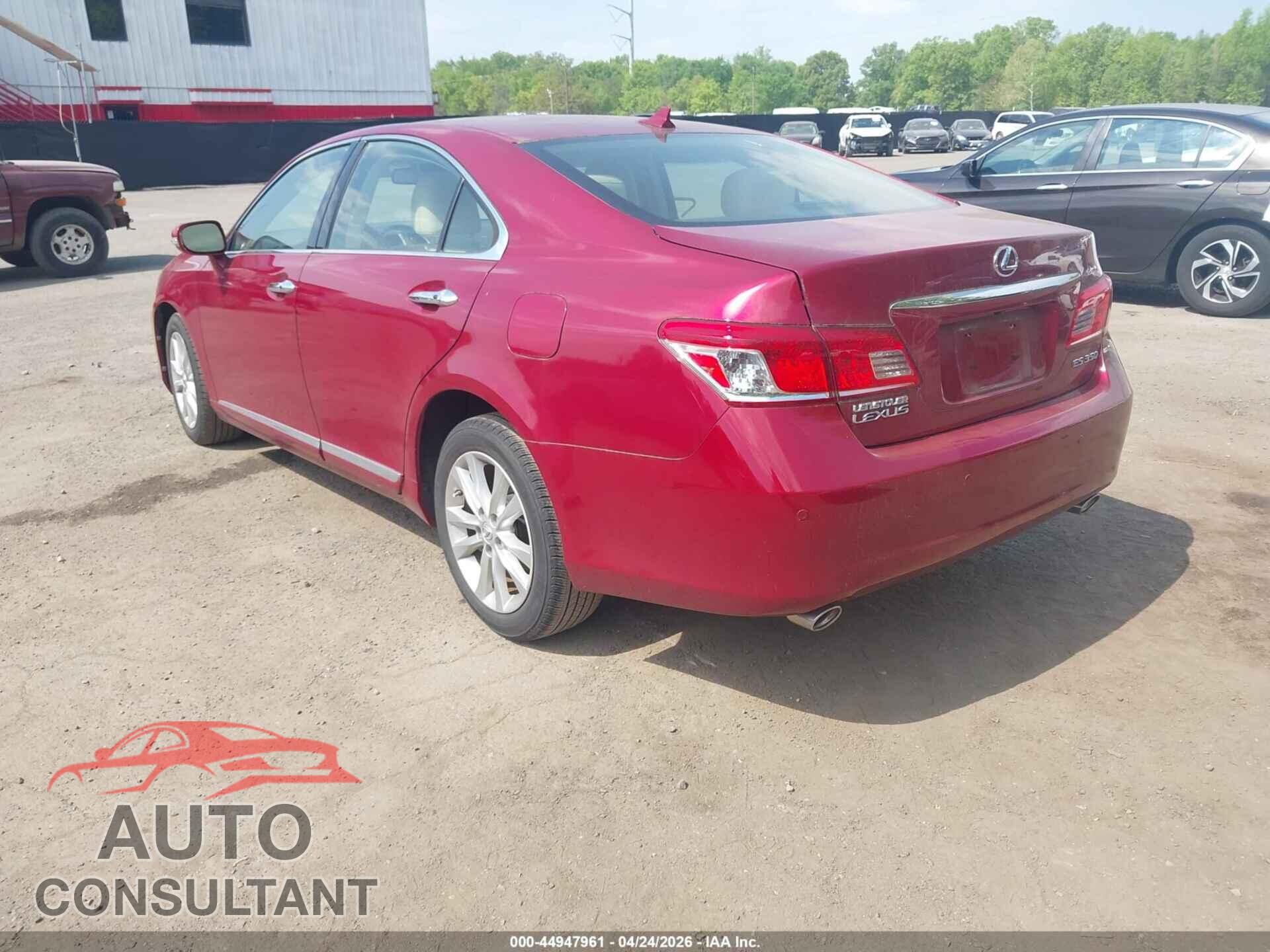 LEXUS ES 350 2010 - JTHBK1EG6A2350199