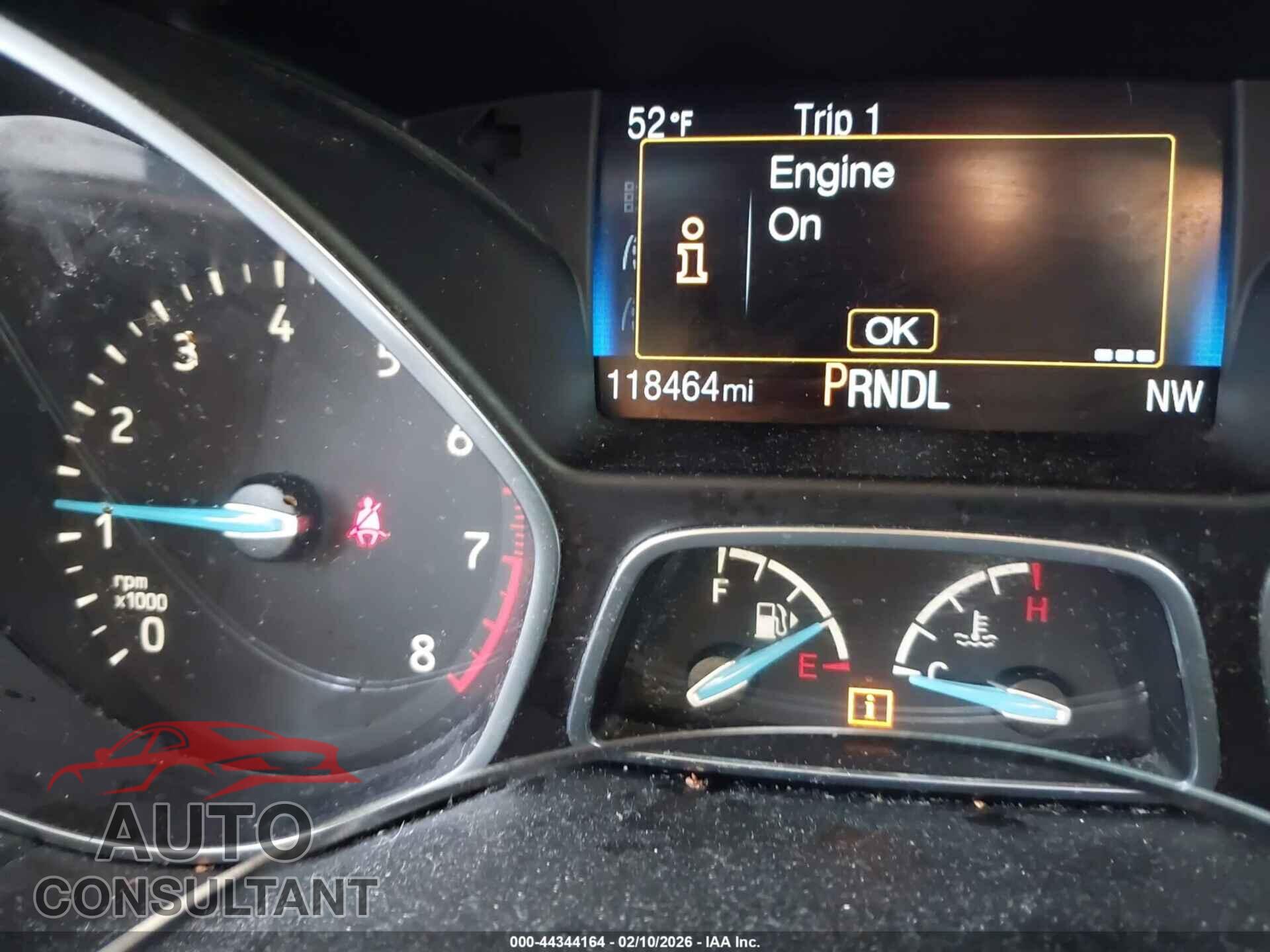 FORD FOCUS 2016 - 1FADP3F25GL280892