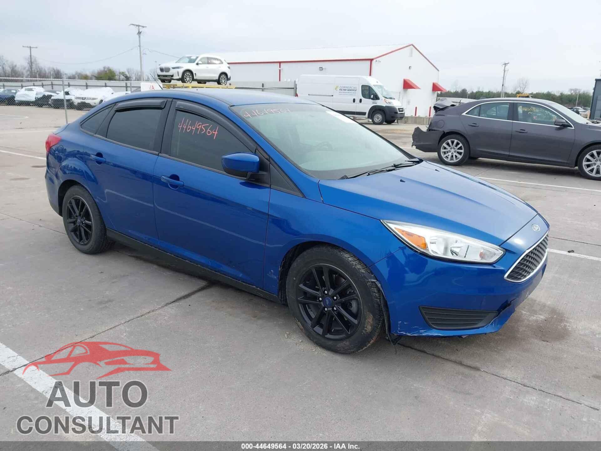 FORD FOCUS 2018 - 1FADP3F20JL206884