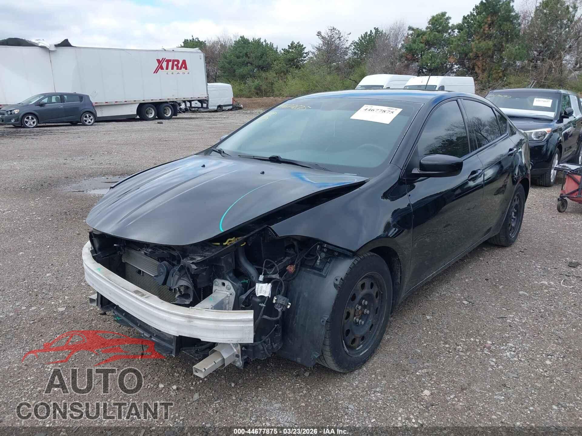 DODGE DART 2015 - 1C3CDFAA8FD253178