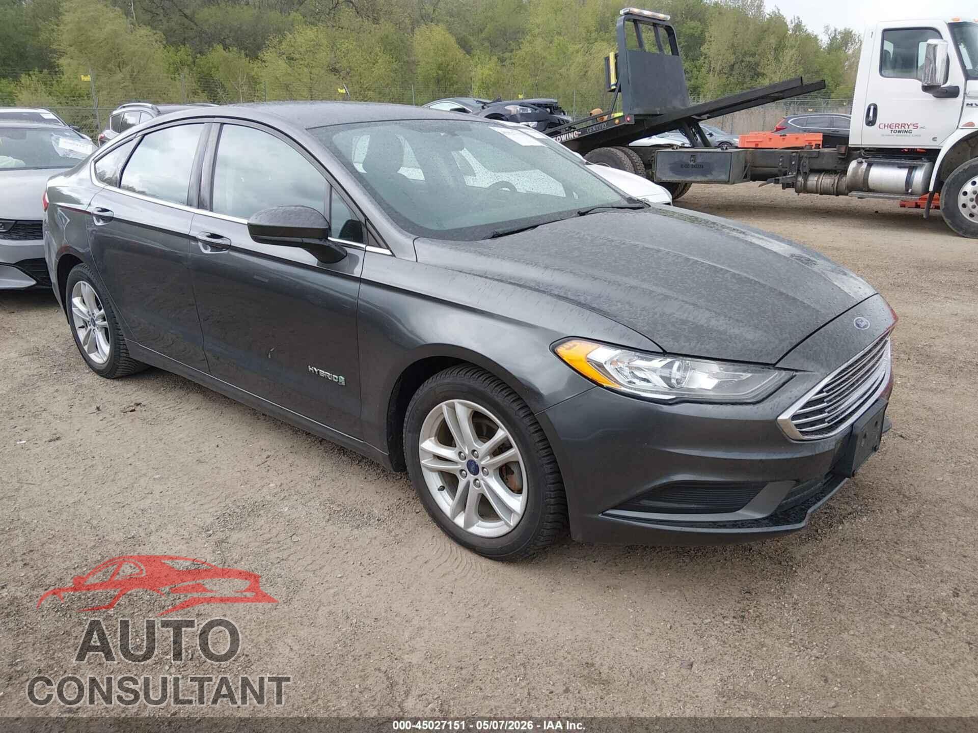 FORD FUSION HYBRID 2018 - 3FA6P0LU0JR208875