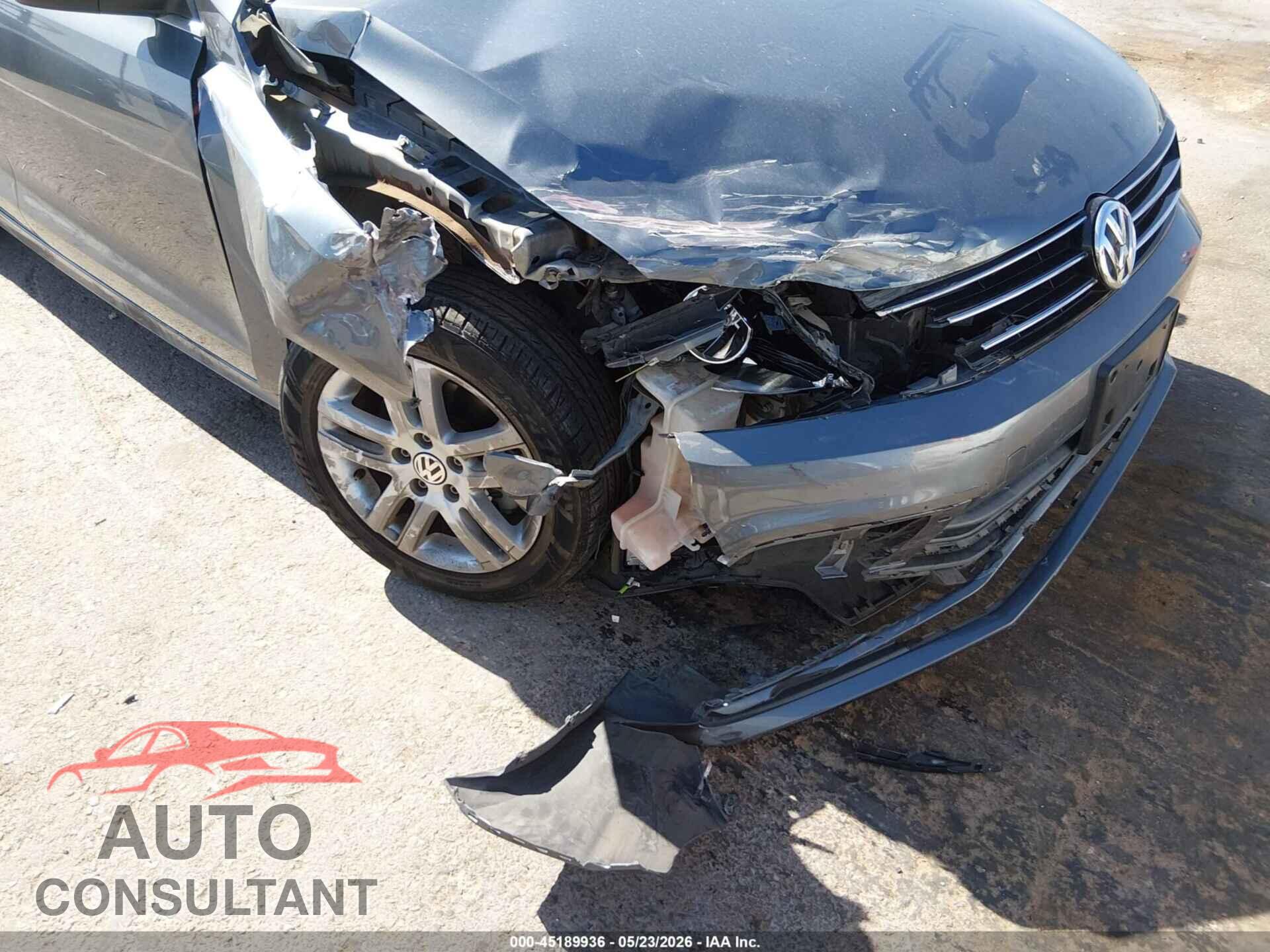 VOLKSWAGEN JETTA 2017 - 3VW2B7AJ0HM344680