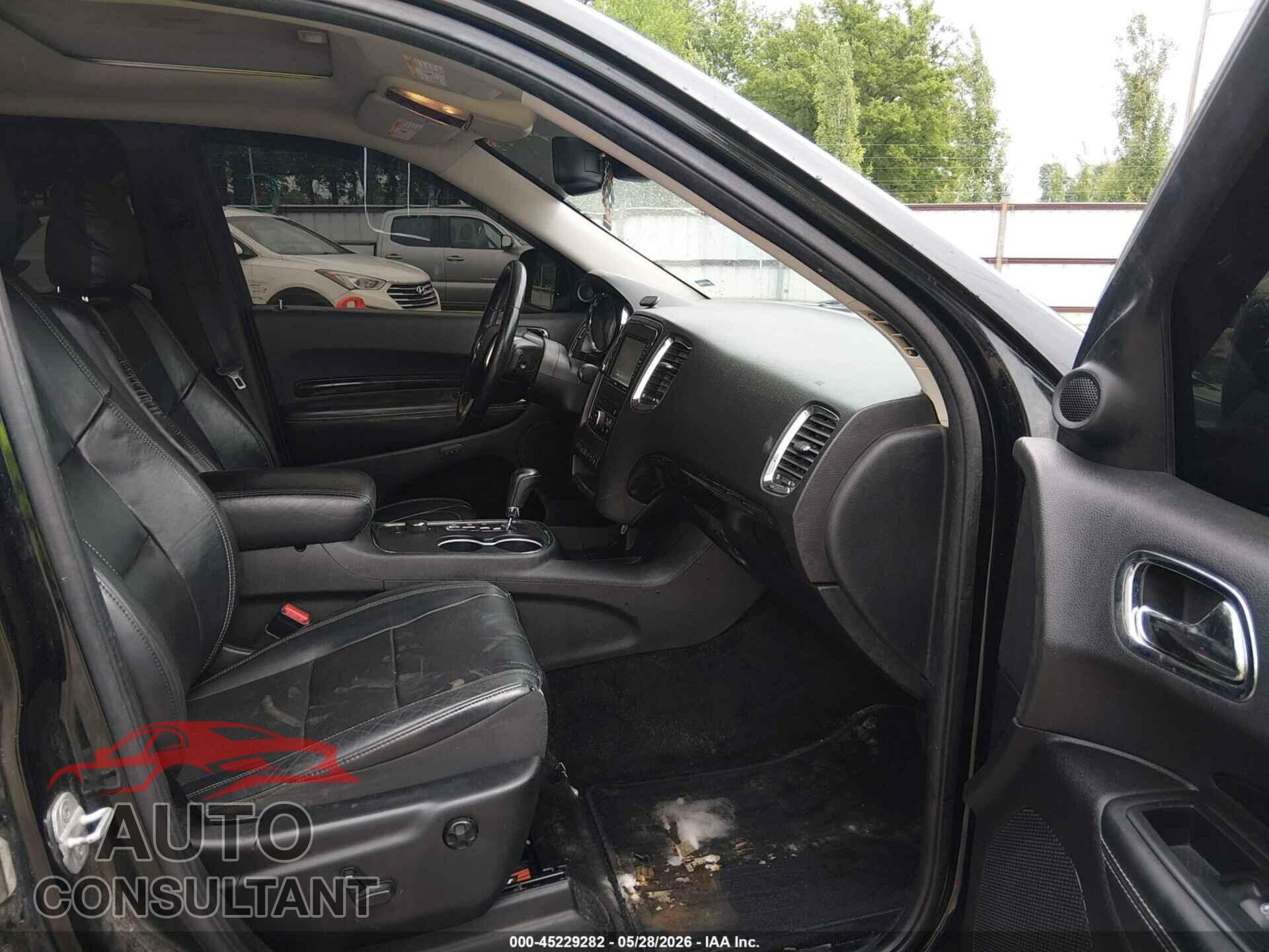 DODGE DURANGO 2011 - 1D4SE5GT0BC693485