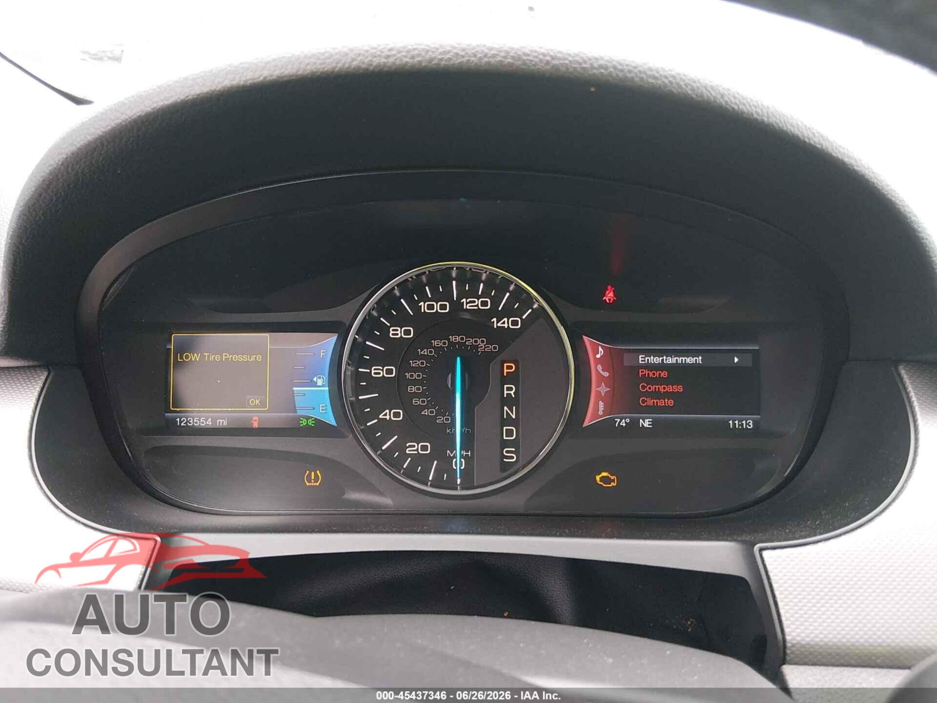 FORD EDGE 2013 - 2FMDK3JC3DBC40956