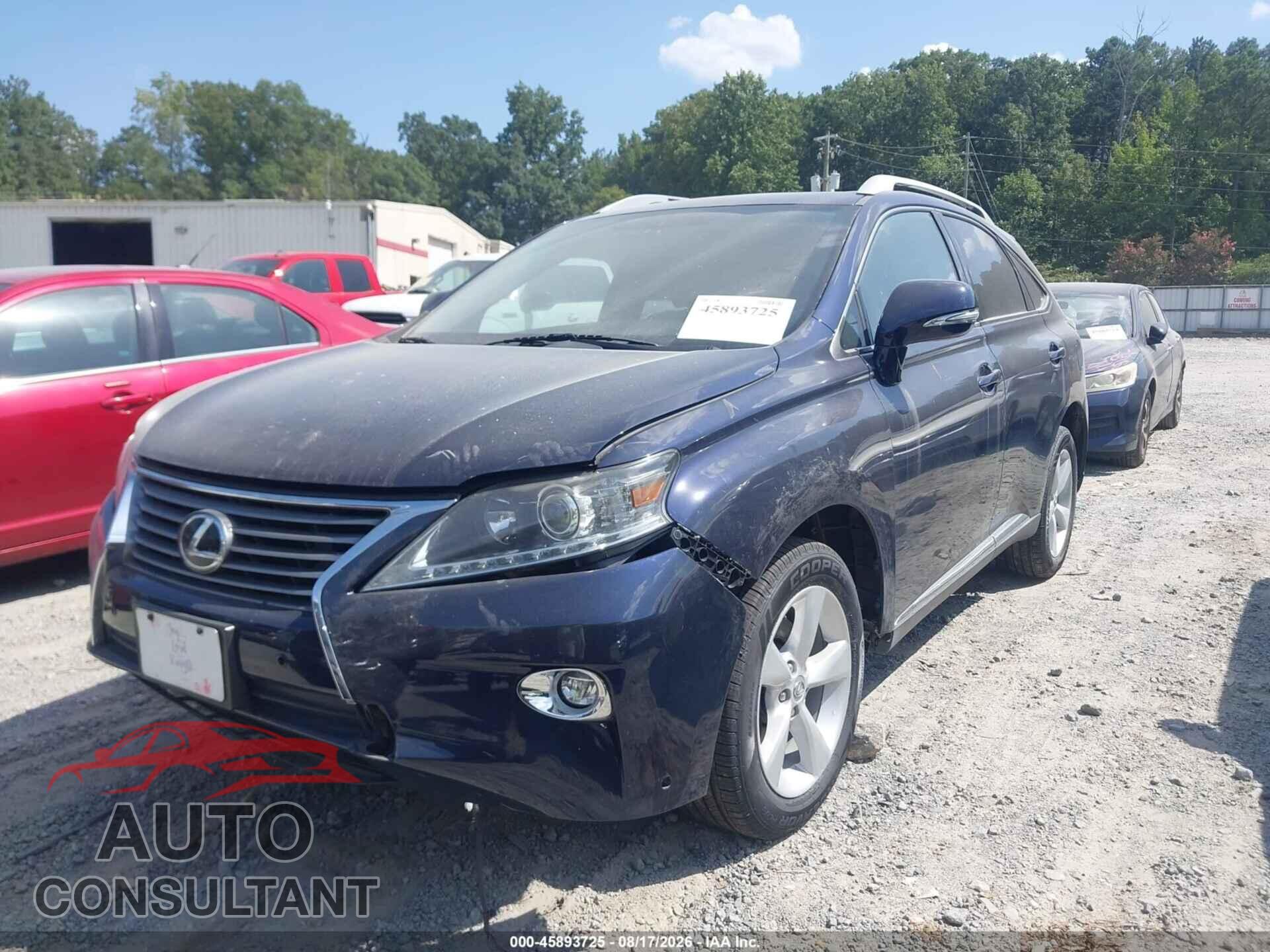 LEXUS RX 350 2015 - 2T2BK1BA4FC329051