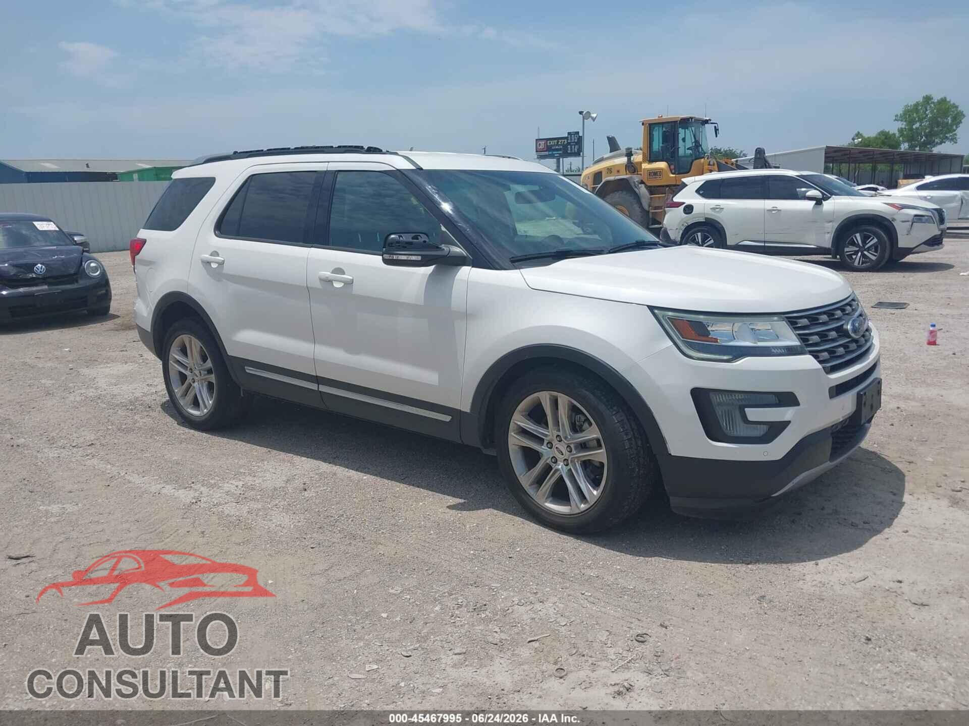 FORD EXPLORER 2017 - 1FM5K7D86HGA15657