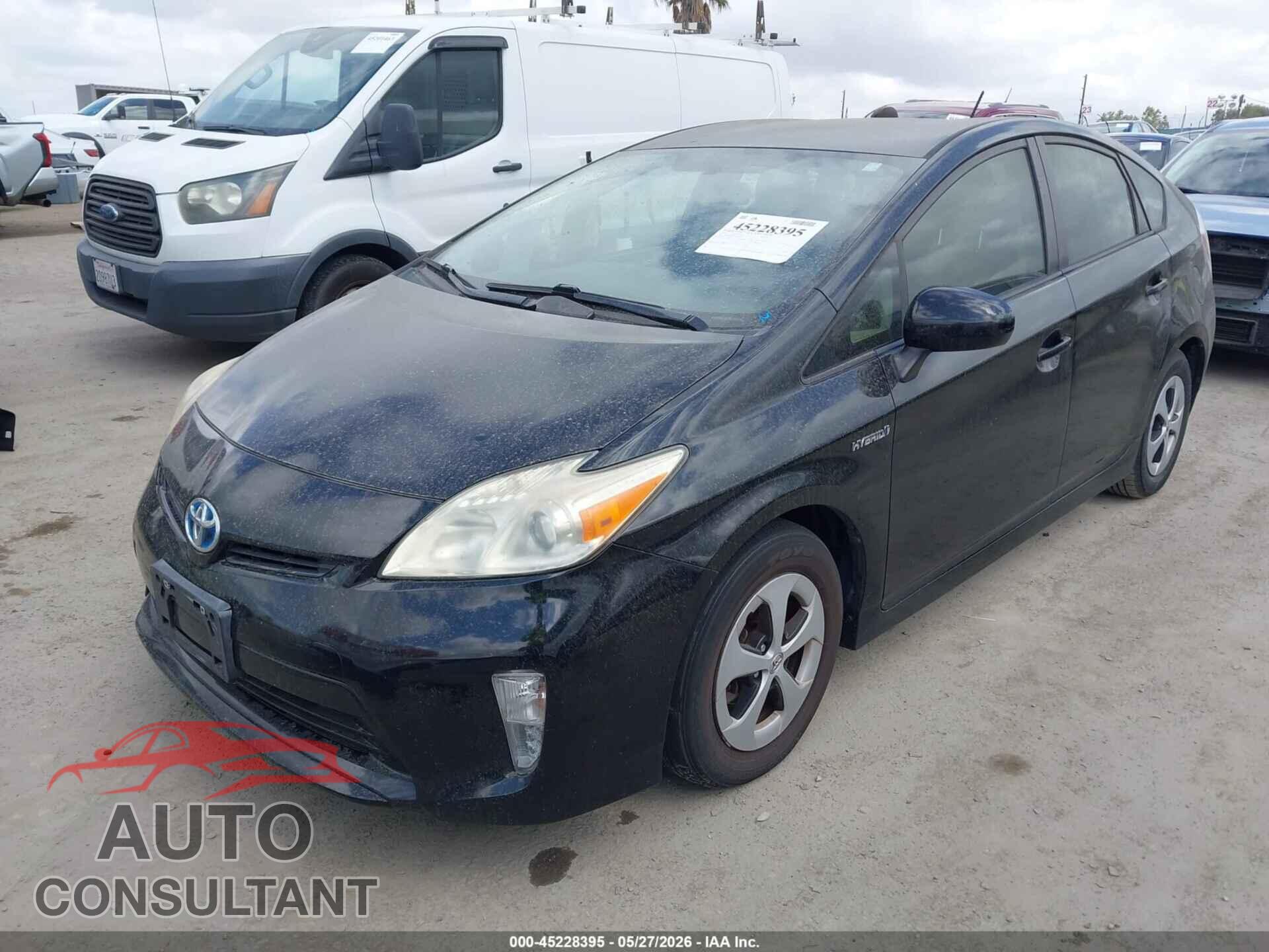 TOYOTA PRIUS 2012 - JTDKN3DU1C5520921